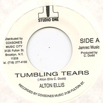 JA 7” Tumbling Tears - Alton Ellis Alton Ellis - Tumbling Tears (7