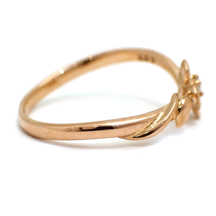 スタージュエリー(STAR JEWELRY) K18PG ダイヤモンドリング 指輪