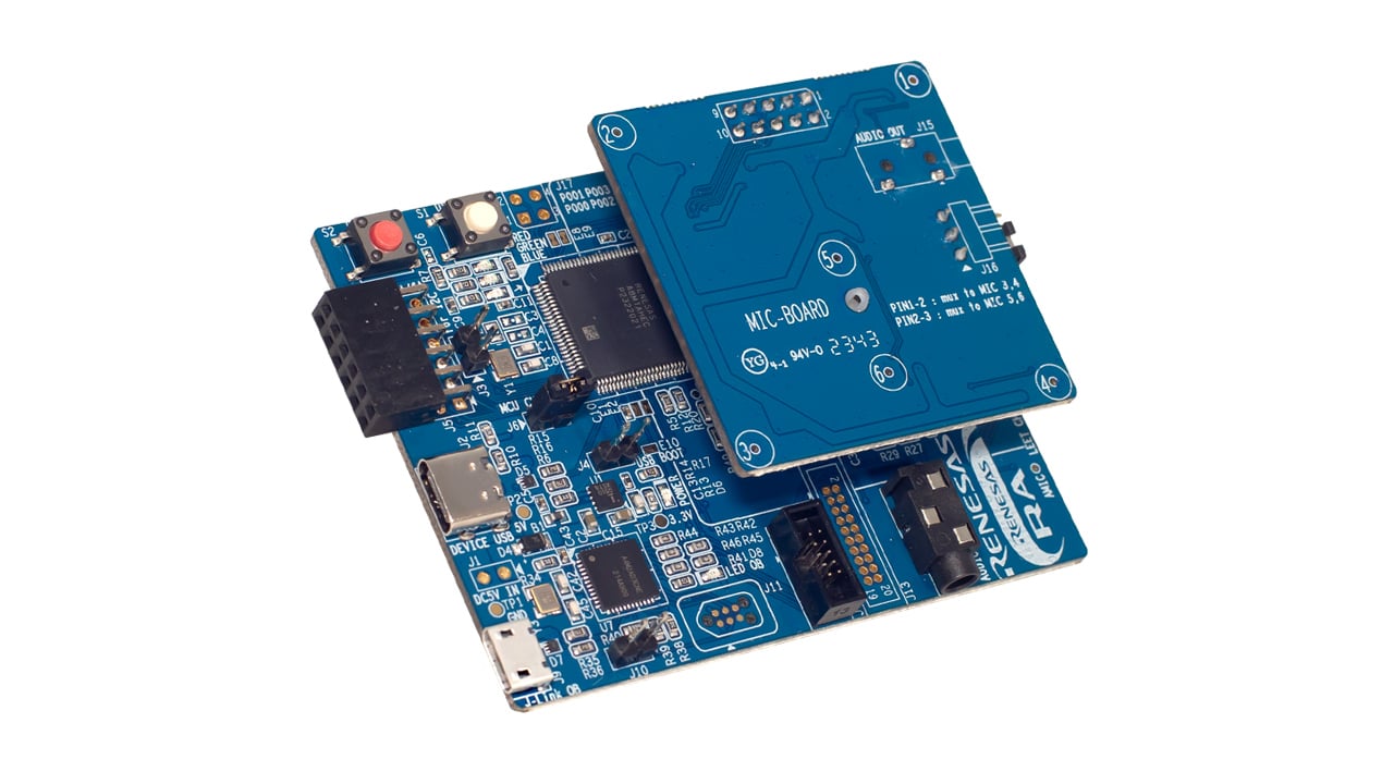 VK-RA8M1 - RA8M1 音声ユーザデモキット | Renesas ルネサス