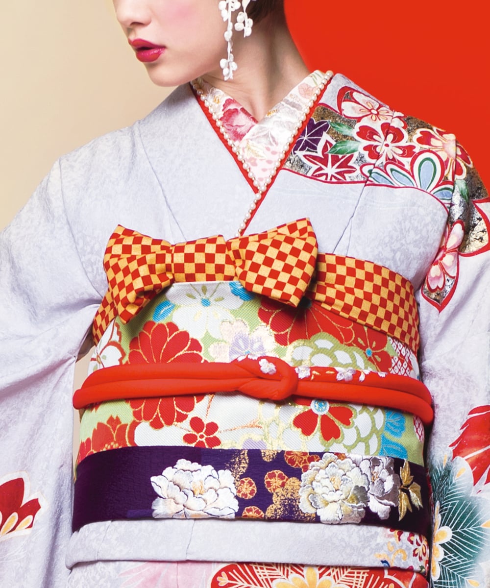 成人式/参列/振袖】伝統柄でモダンエレガント☆ねずみ地松に鳳凰 J