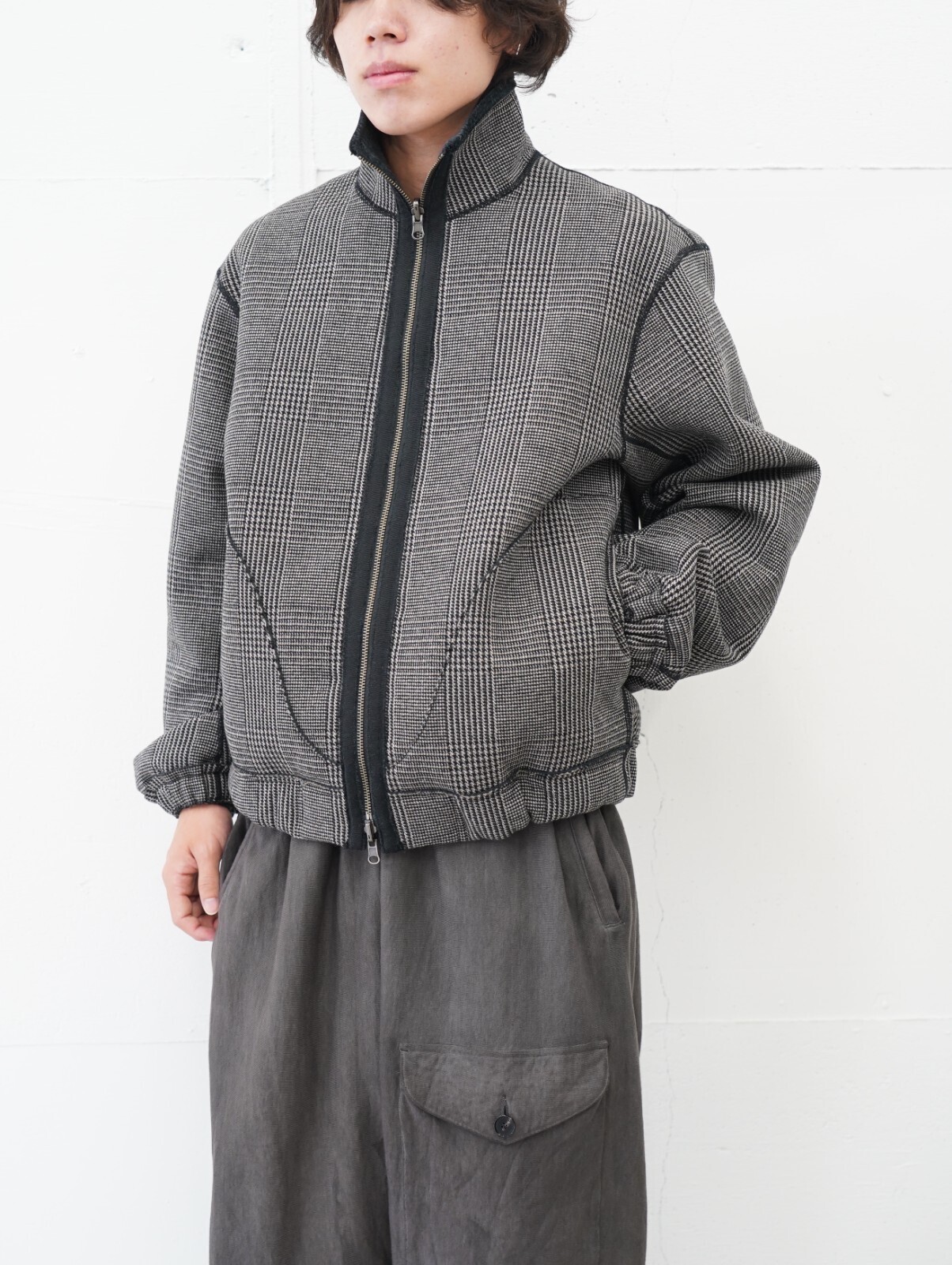 リバーシブルスタンドネックブルゾン - サバイ メンズ｜公式通販サイト