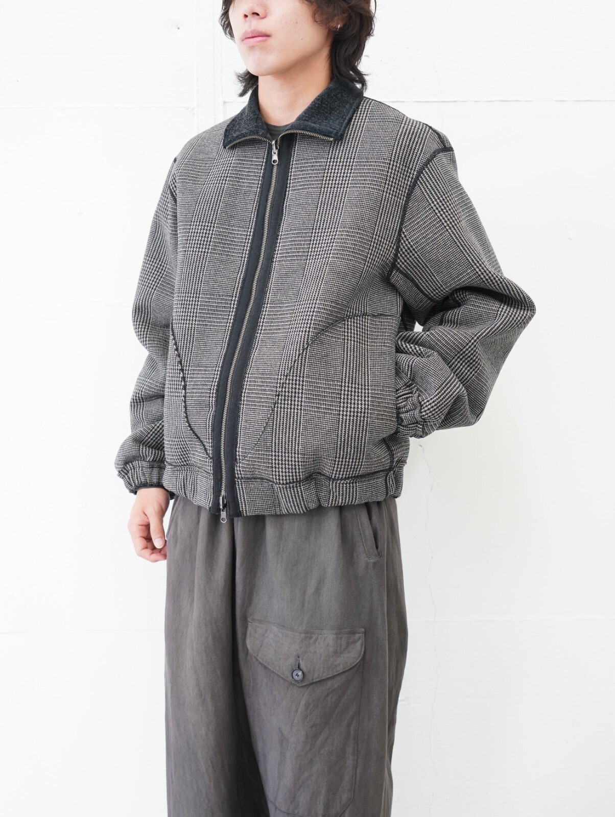 リバーシブルスタンドネックブルゾン - サバイ メンズ｜公式通販サイト