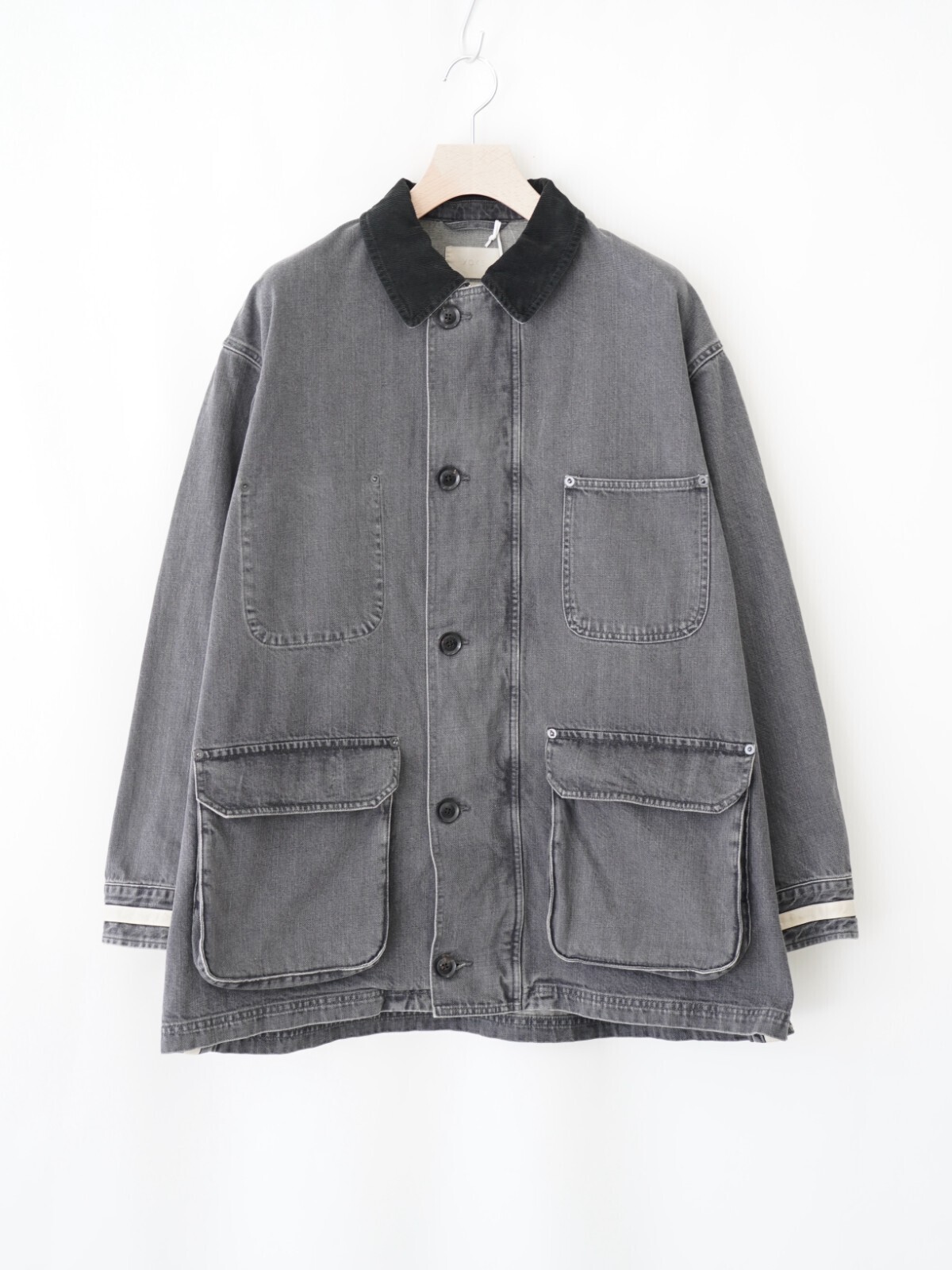 ヴィンテージデニムカバーオールハーフコート - ヨーク メンズ｜公式