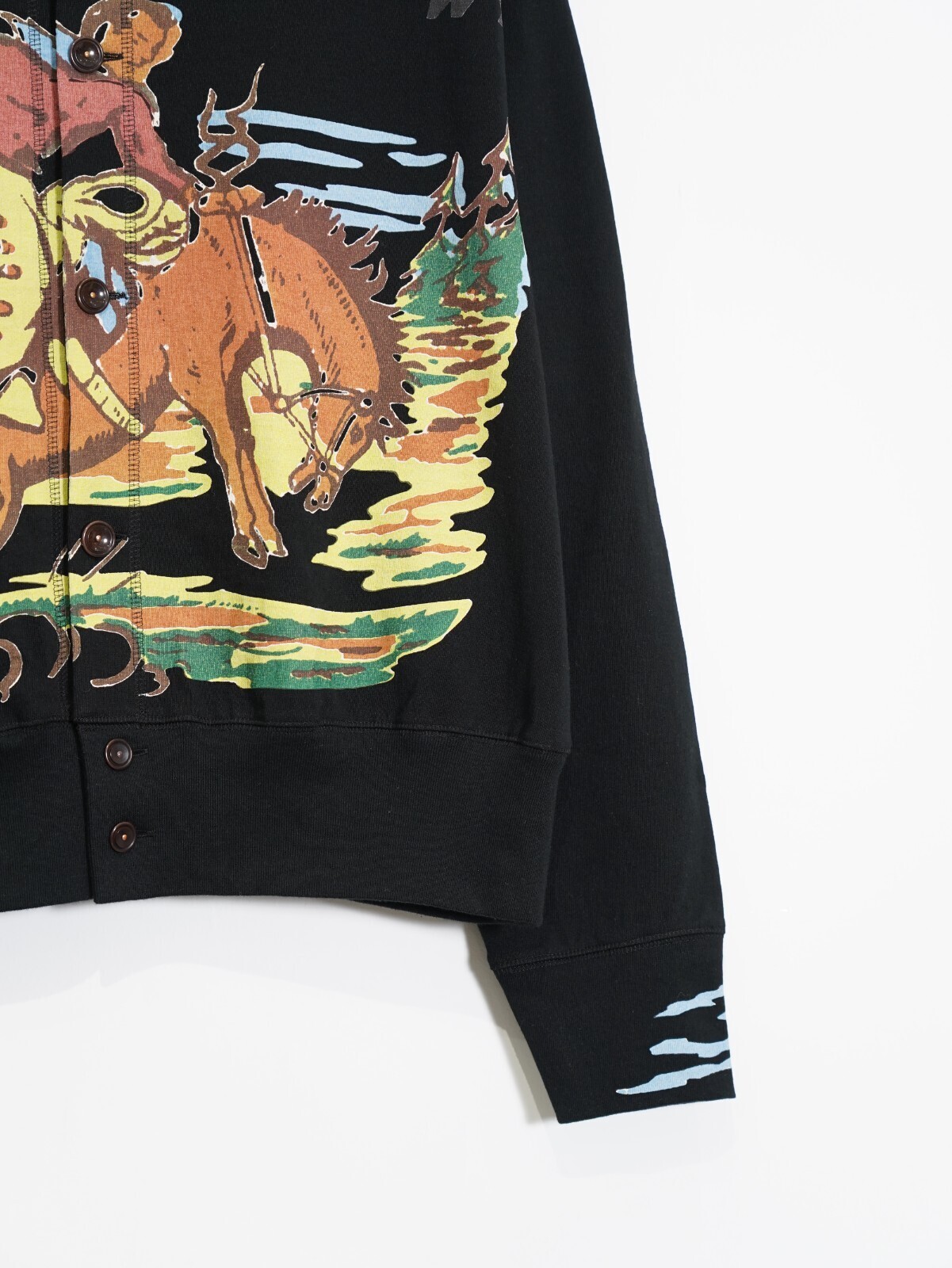 カウボーイプリントカーディガン - コッキ メンズ｜公式通販サイト