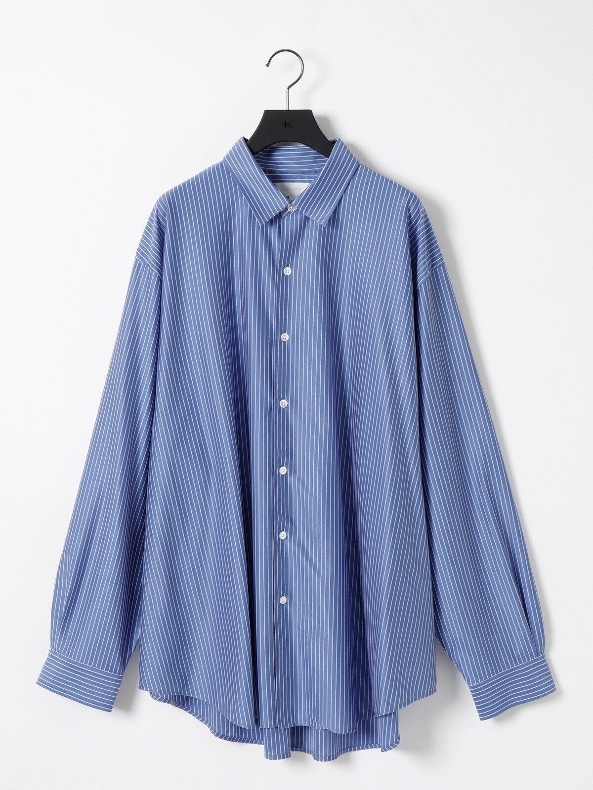 46G Atmosphere Stripe L/S Shirt (CO) - KANEMASA PHIL. 男裝｜官方網