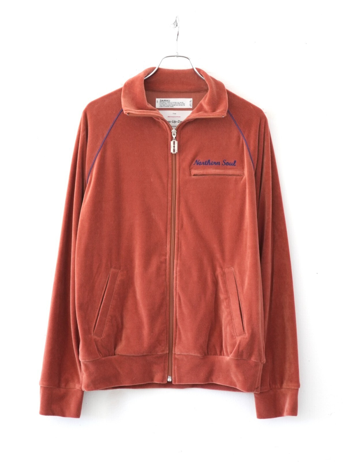 ベロアトラックジャケット - ダイリク レディース & メンズ｜公式通販