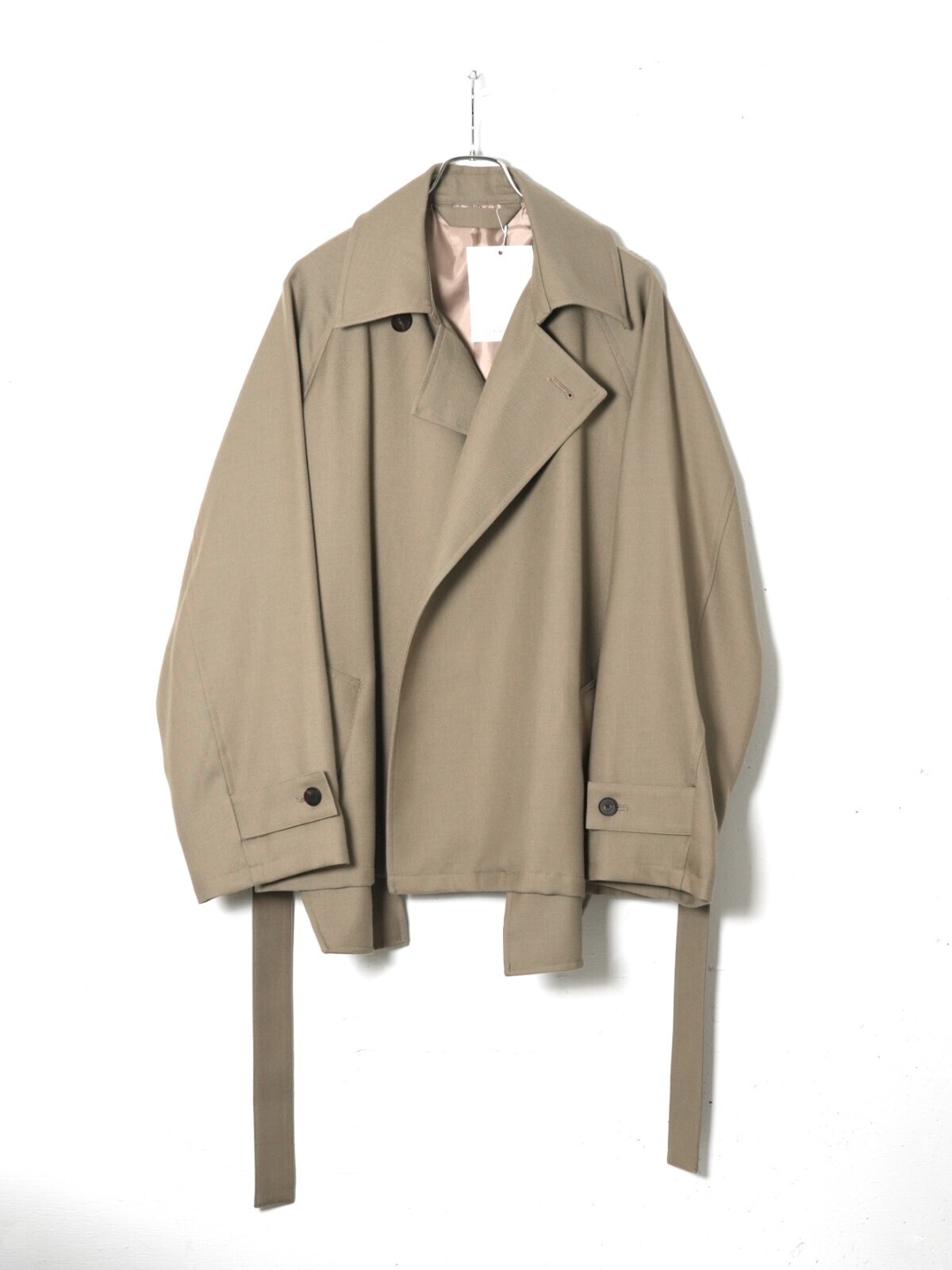 ショートトレンチコート - ブラン ワイエム レディース & メンズ｜公式