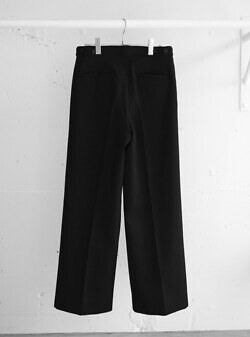 3プリ―ツワイドレッグトラウザーズ - ヨーク メンズ｜公式通販サイト