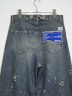 スパーダメージ ワイドデニムパンツ - ダイリク メンズ｜公式通販