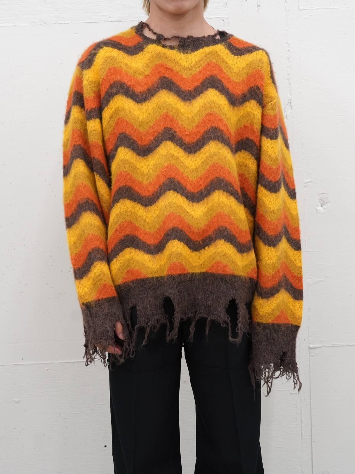 ウェーブモヘアニット - ラムロフ レディース & メンズ｜公式通販