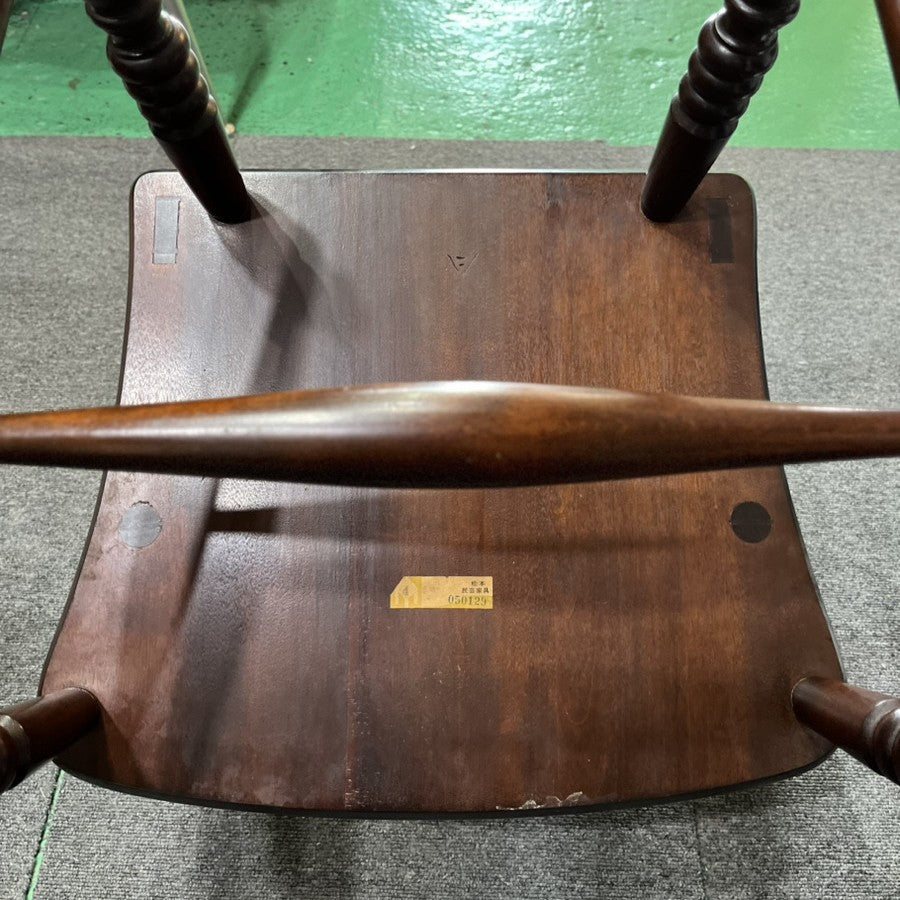 松本民芸家具 A型 ワイコム アームチェア ダイニングチェア 中古 国産