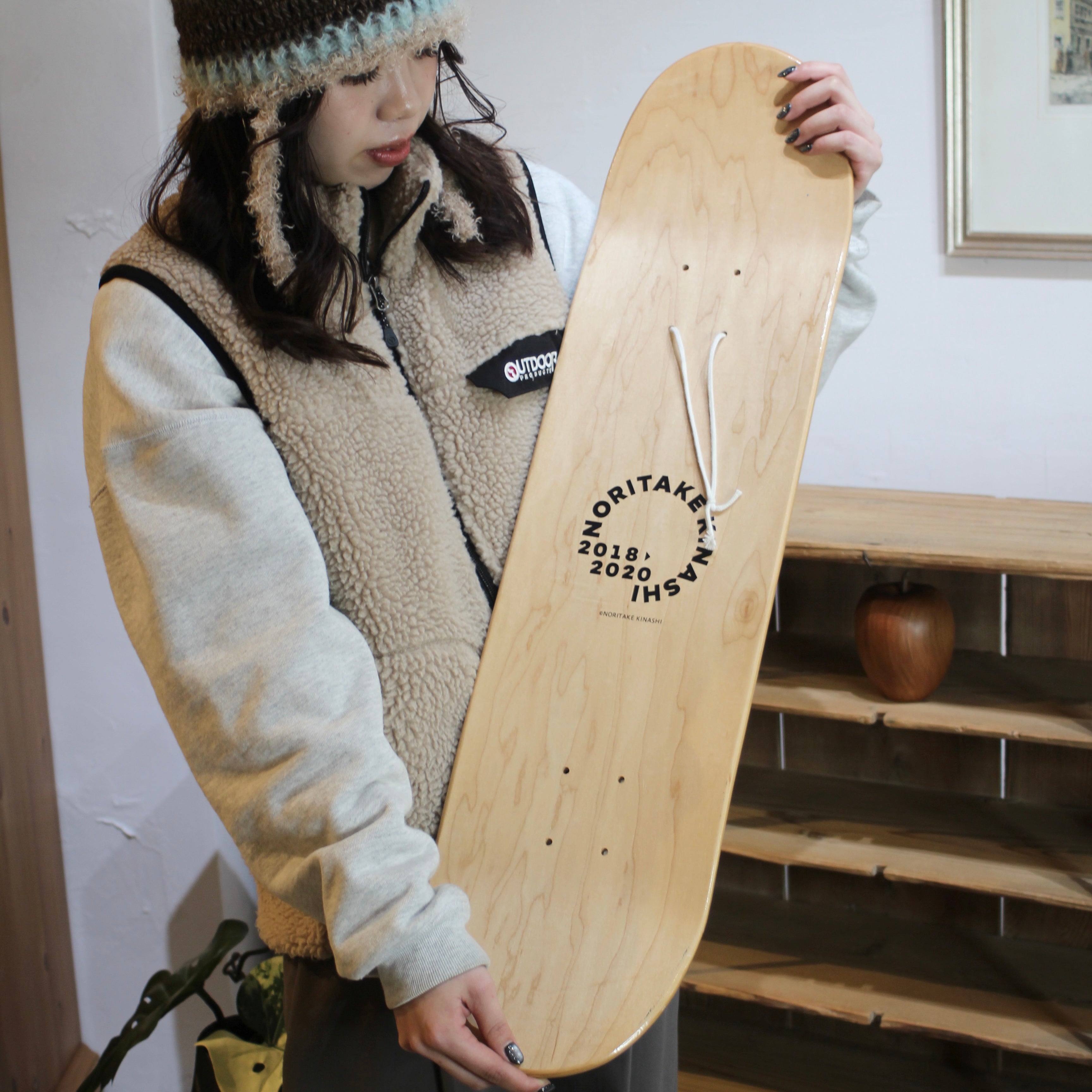 木梨憲武 / KINASHI NPROTAKE スケートボード スケボー板 中古