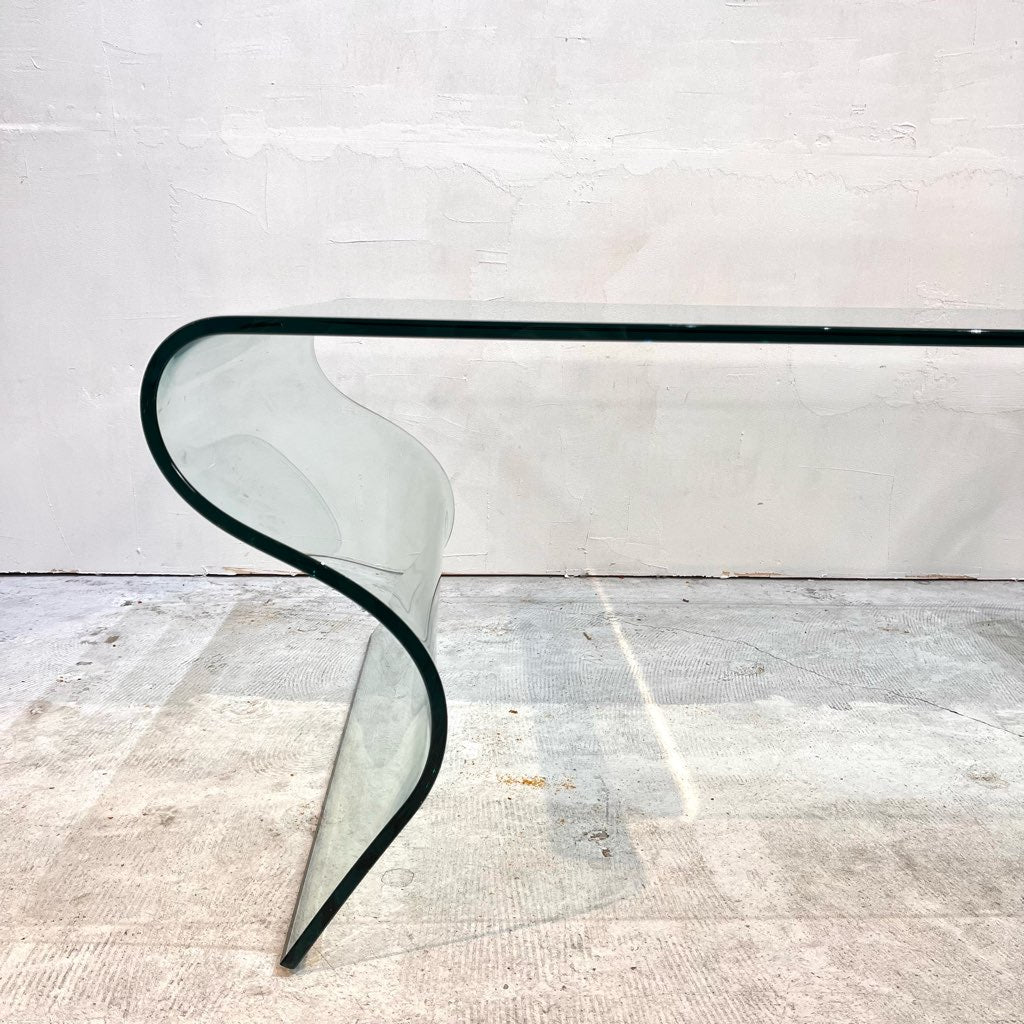 商談中】フィアムイタリア / FIAM Italia シャルロッテ ガラステーブル