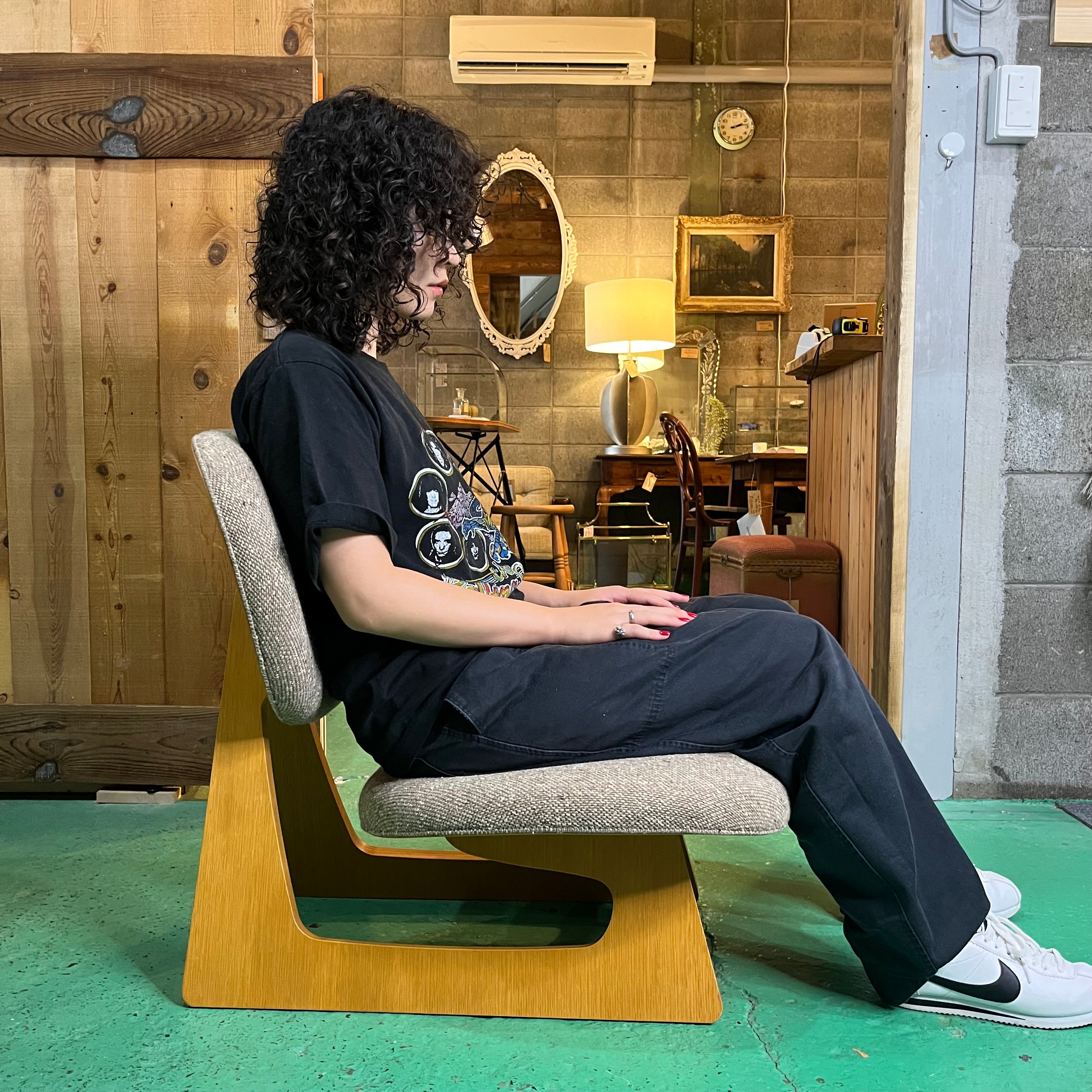 天童木工 / Tendo 低座イス 長大作 名作椅子 中古