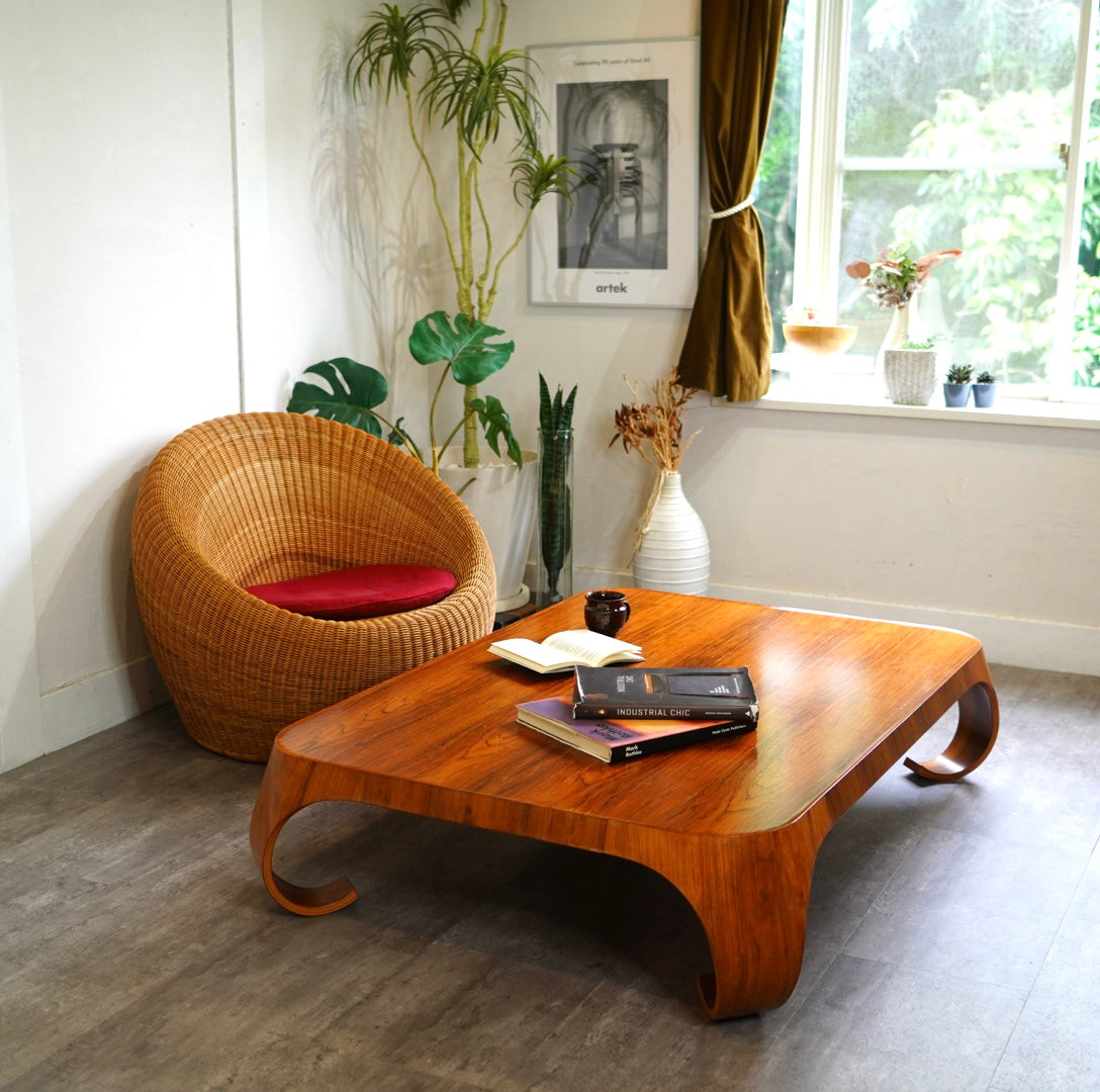 天童木工 / Tendo 水返し 座卓 剣持勇 ジャパニーズモダン