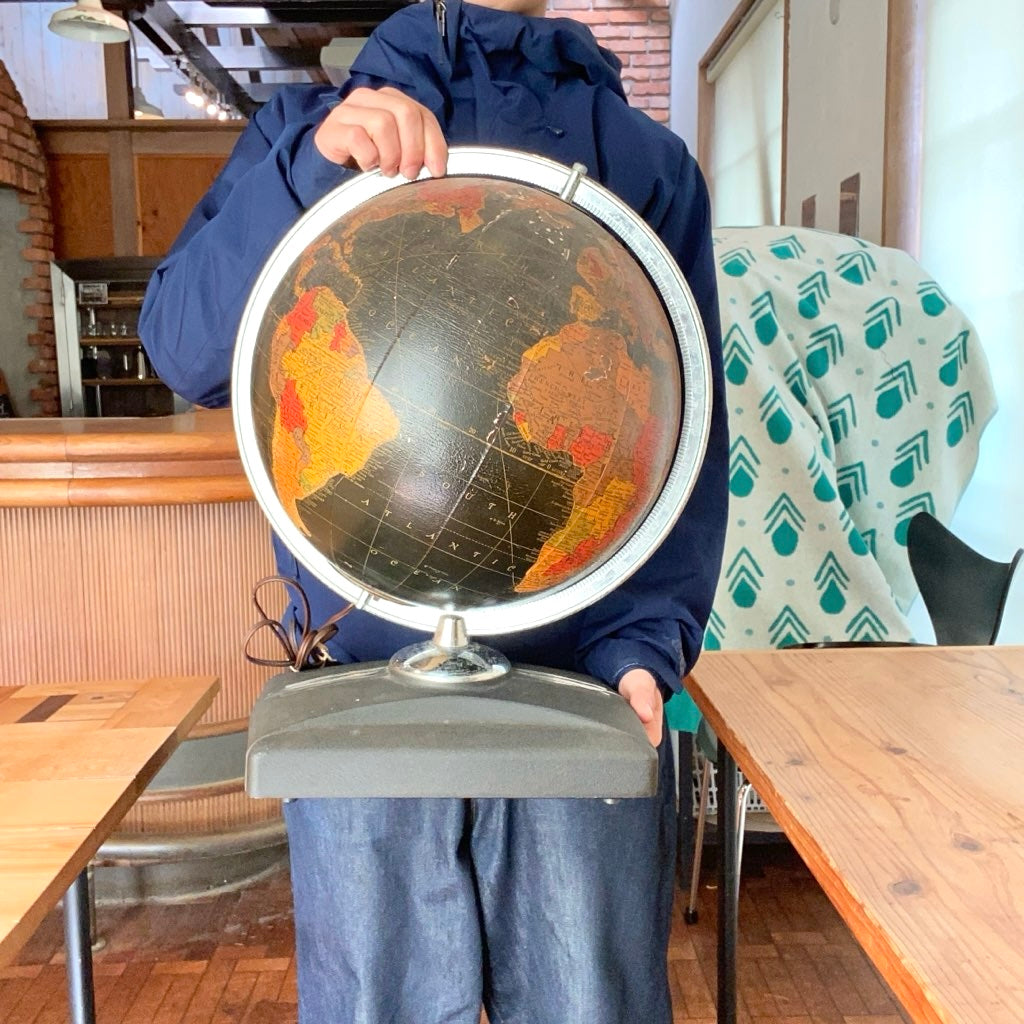 リプルーグル / Replogle ブラックオーシャン 地球儀ライト 中古 照明