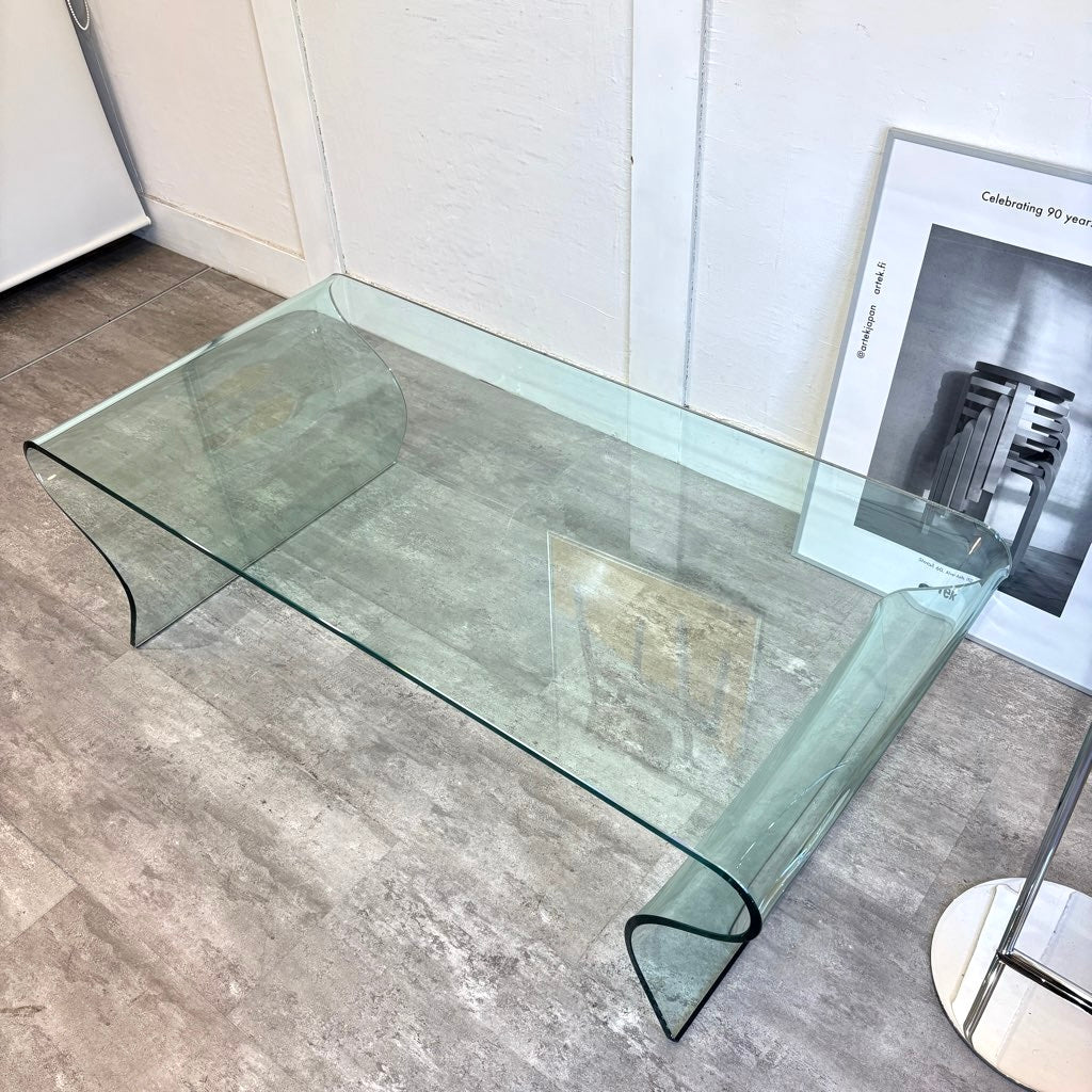 フィアムイタリア / FIAM Italia シャルロッテ ガラステーブル W125