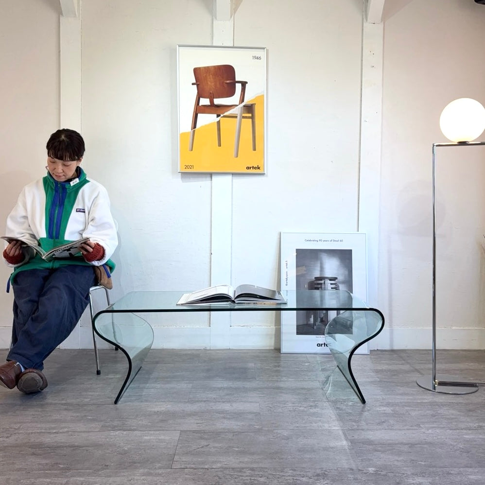 フィアムイタリア / FIAM Italia シャルロッテ ガラステーブル W125