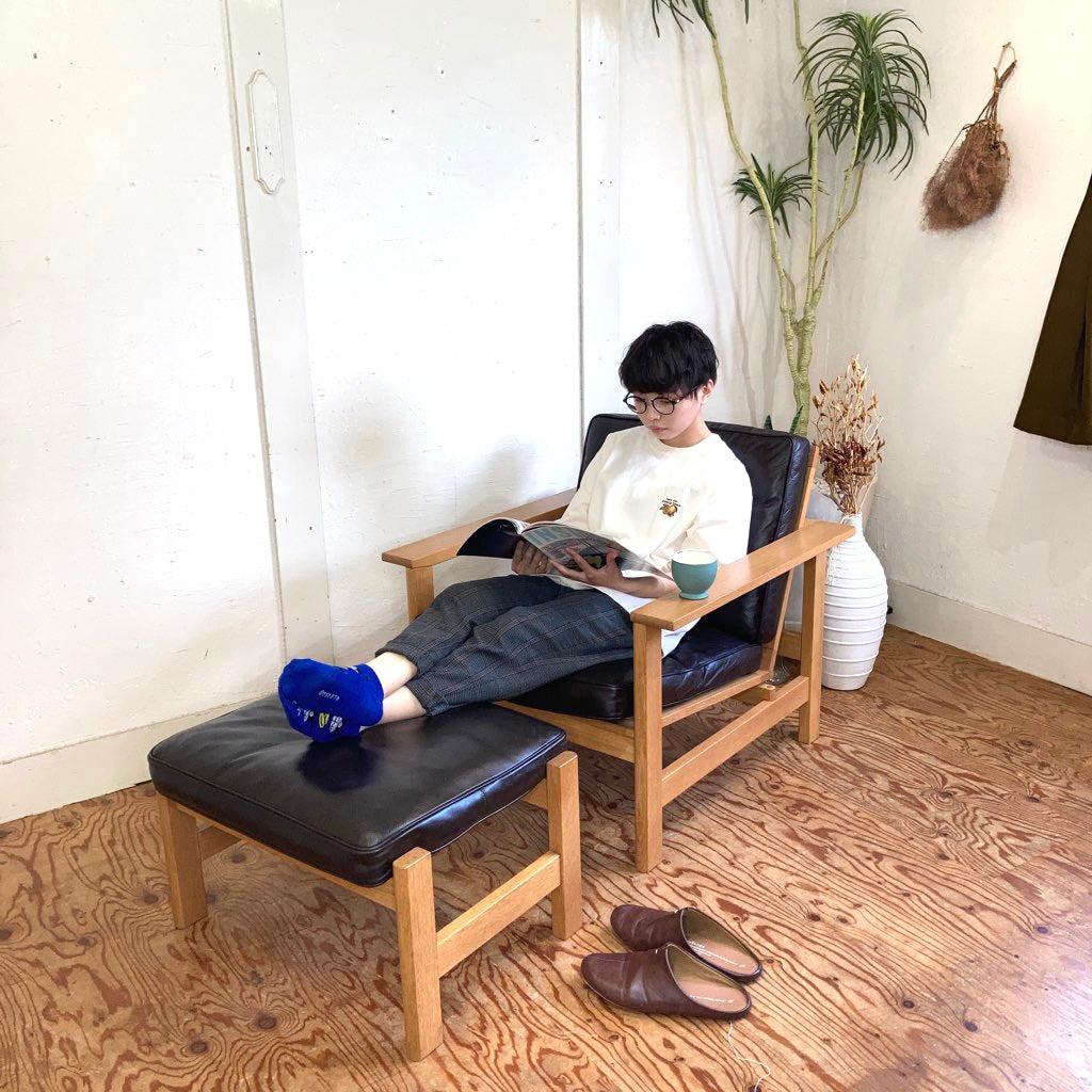 フレデリシア FREDERICIA Model.2451 イージーチェア＆オットマン