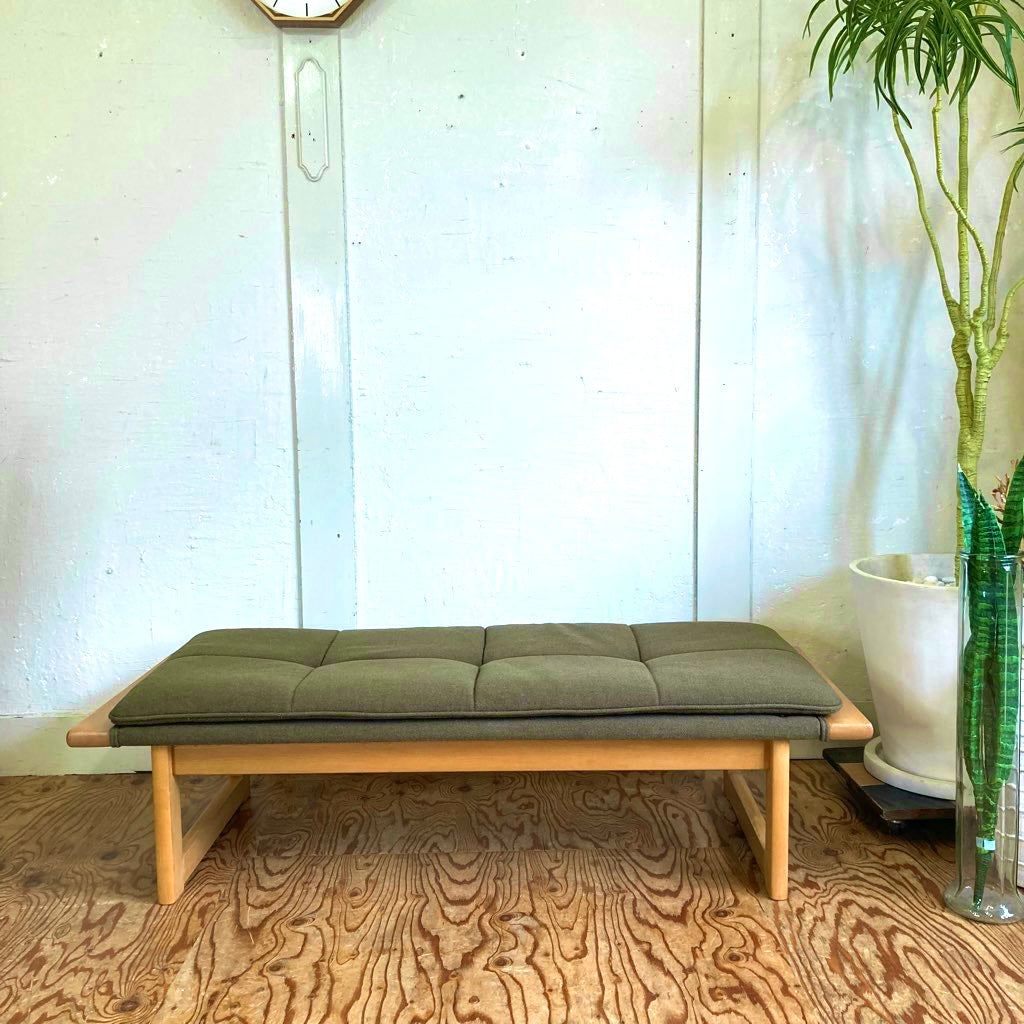 マルニ木工 maruni オールドマルニ ベンチ ソファ デイベッド グリーン