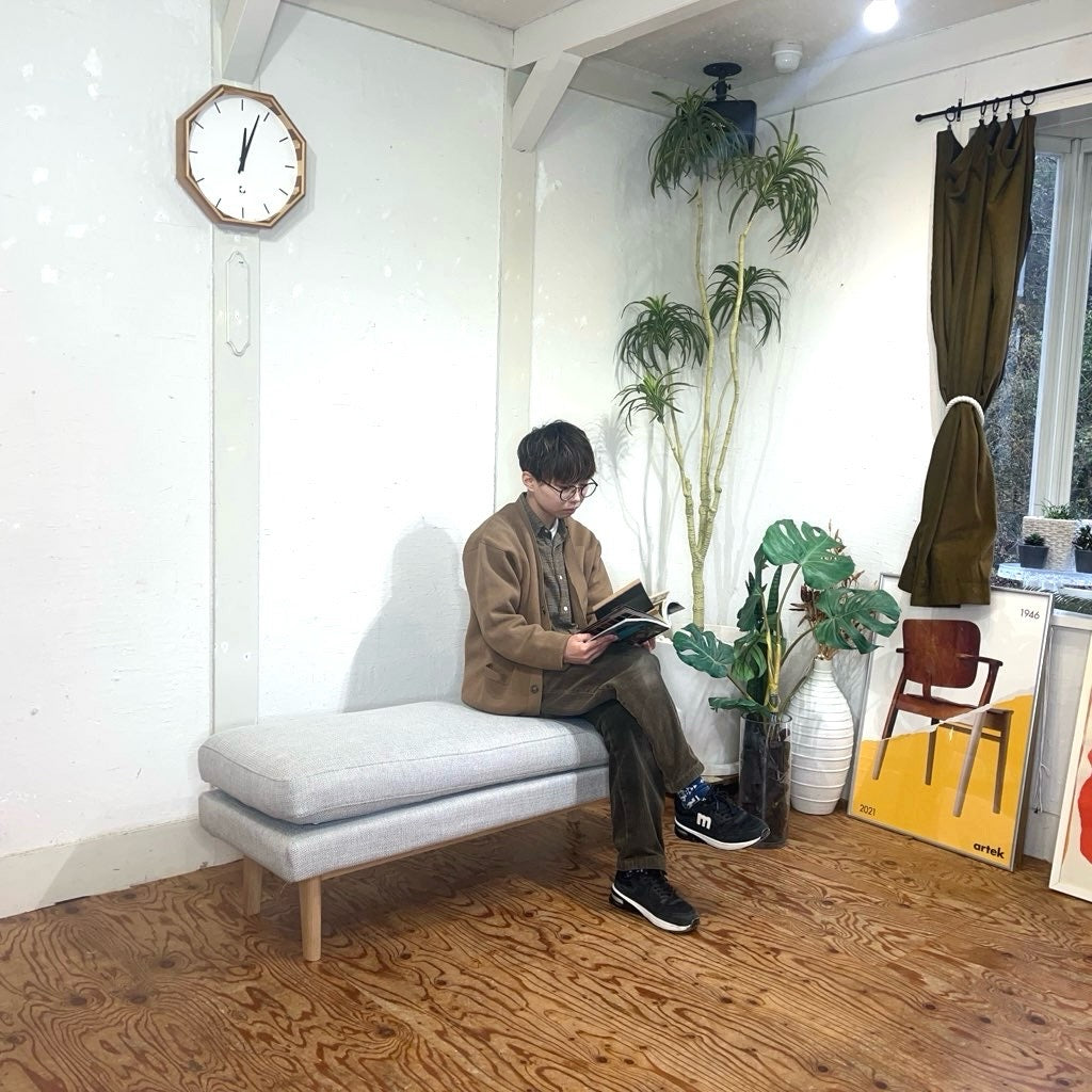 ウニコ / unico ロム / LOM ベンチ W120 中古 シンプル ナチュラル