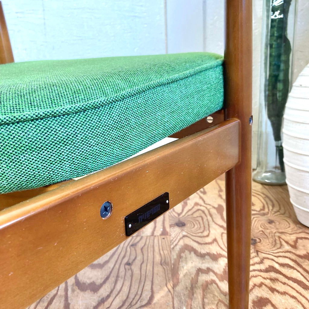 カリモク60 / karimoku Dチェア アームチェア タープグリーン 1