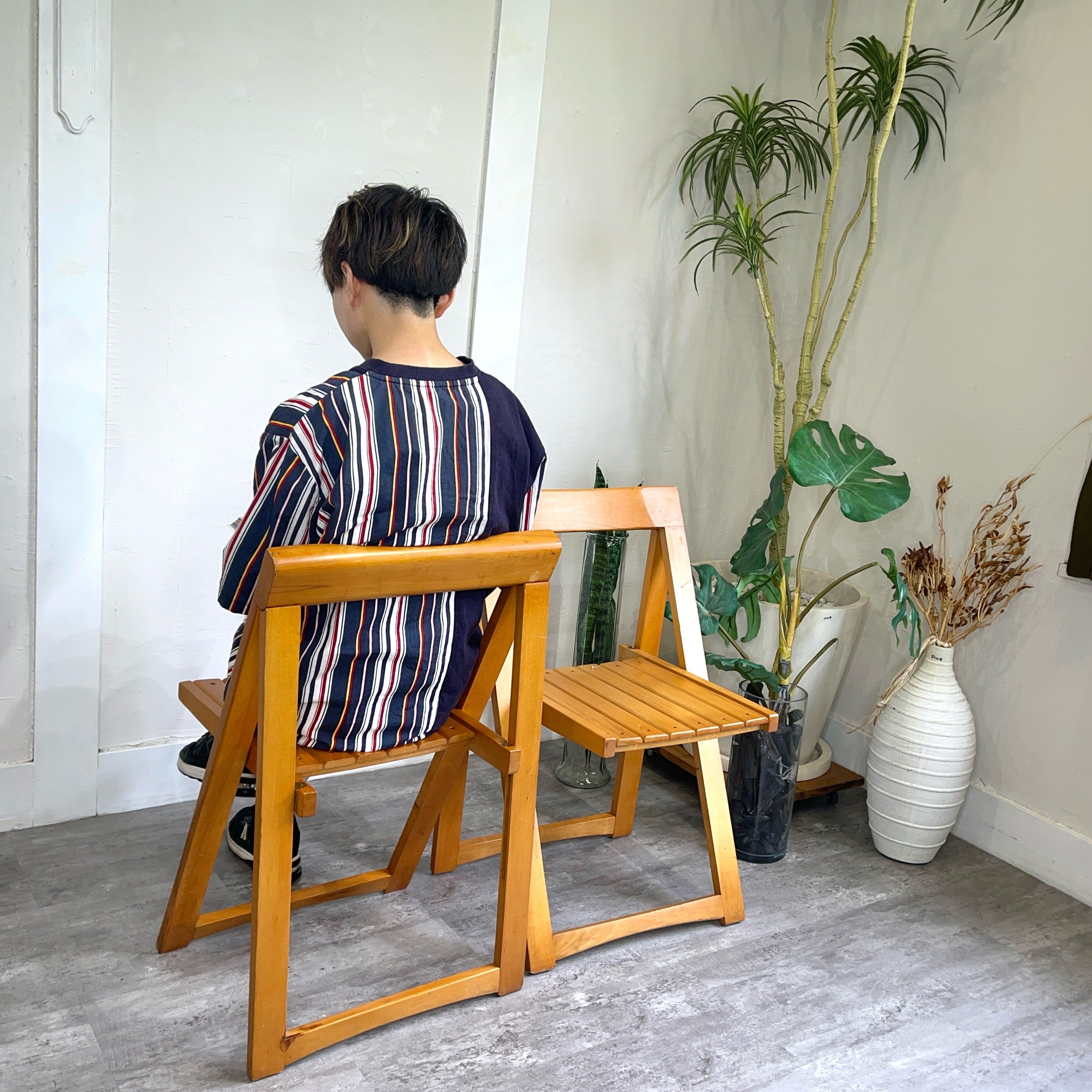 トリエステ / Trieste フォールディングチェア 折り畳み椅子 木製