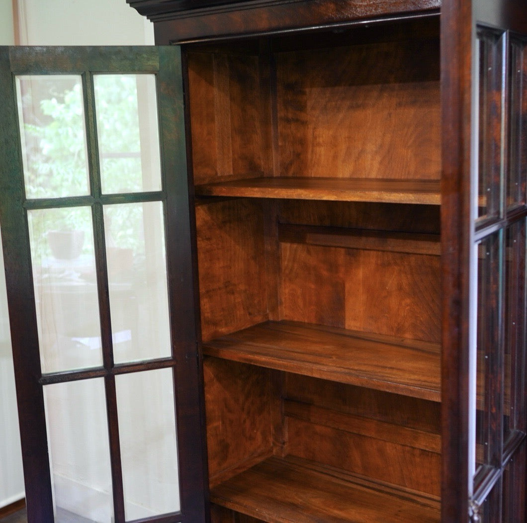 松本民芸家具 C型 書棚 食器棚 カップボード 中古 民芸家具 日本 漆