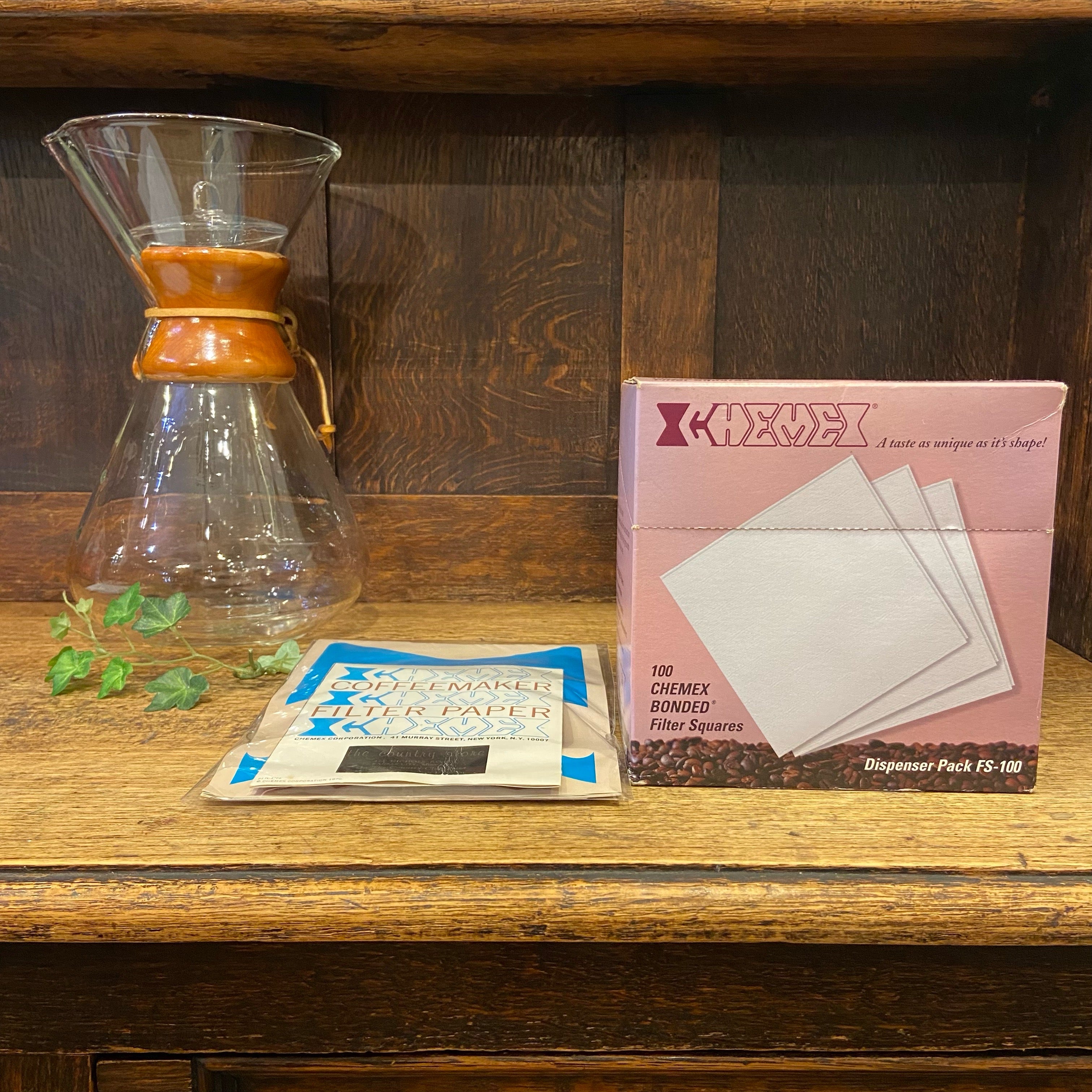 ケメックス / CHEMEX コーヒーメーカー CM-4 フィルター・取扱説明書付