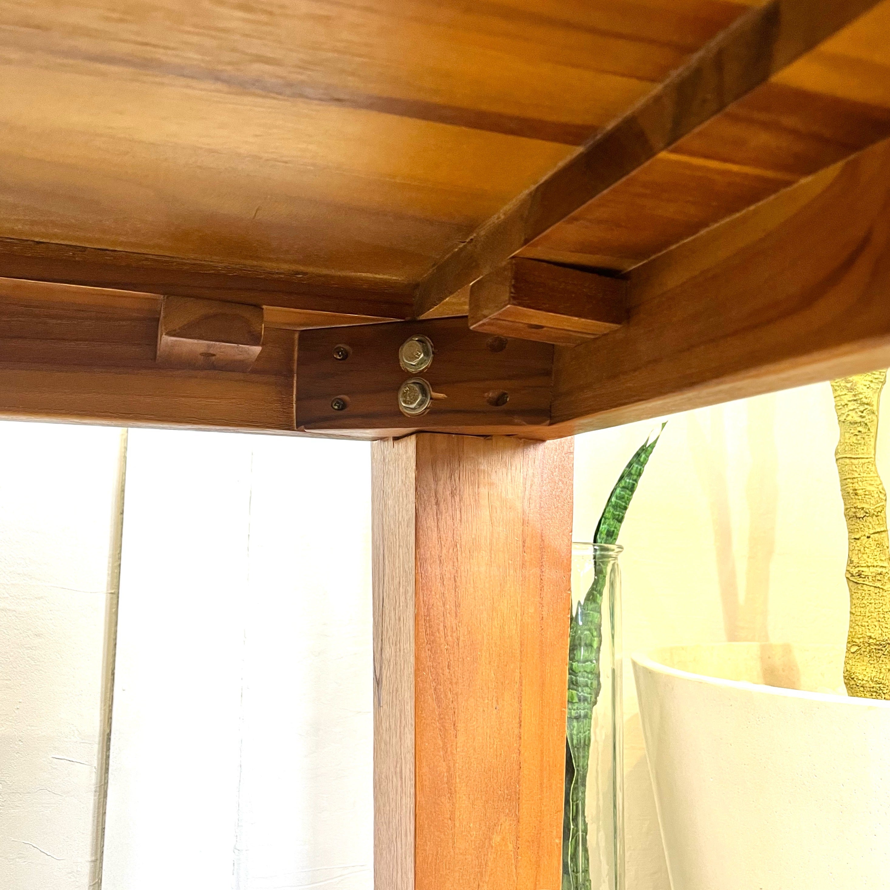 スキャンティーク / SCANTEAK ダイニングテーブル チーク 4人掛け 中古