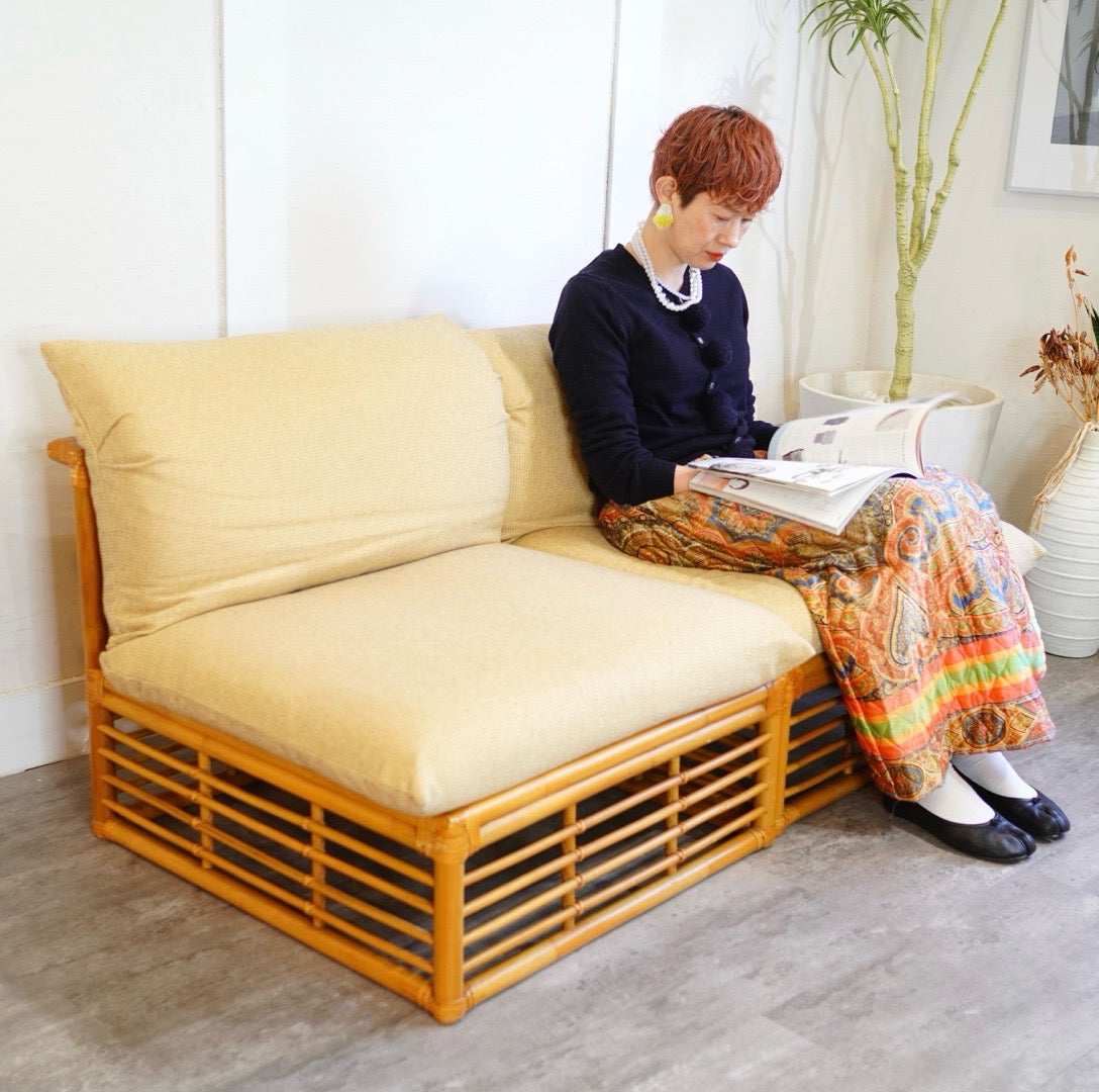 カサブランカ CASABLANCA カデンザ CADENZA アームレス 2Pソファ 2人