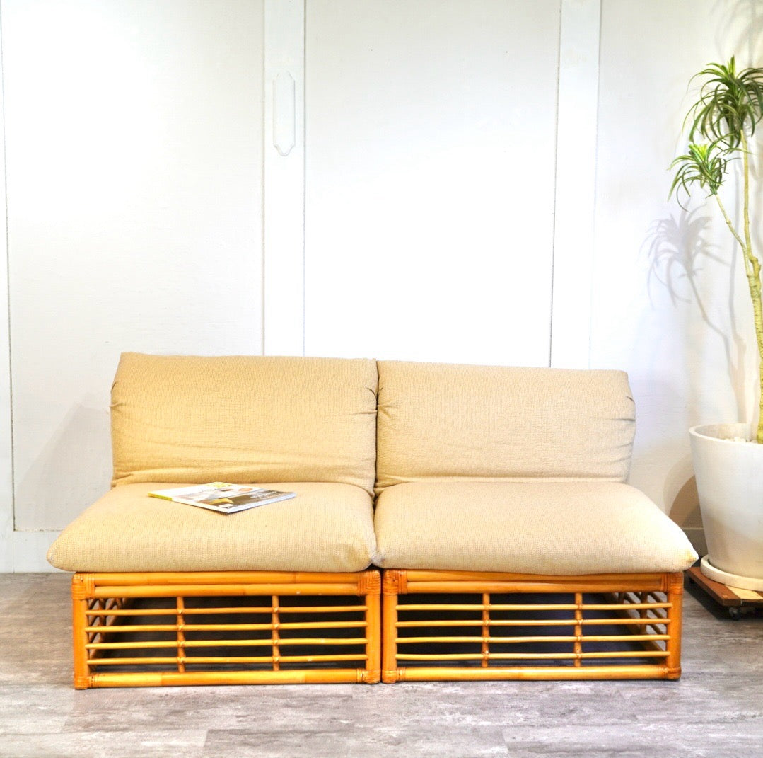 カサブランカ CASABLANCA カデンザ CADENZA アームレス 2Pソファ 2人