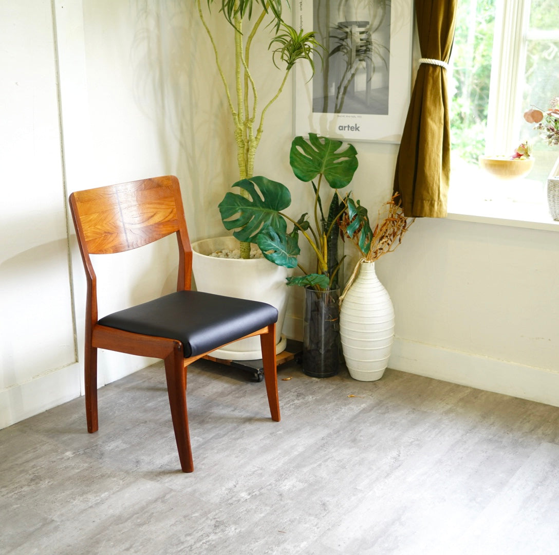 朝日木材加工 BOSCO ダイニングチェア 椅子 チーク材 北欧風