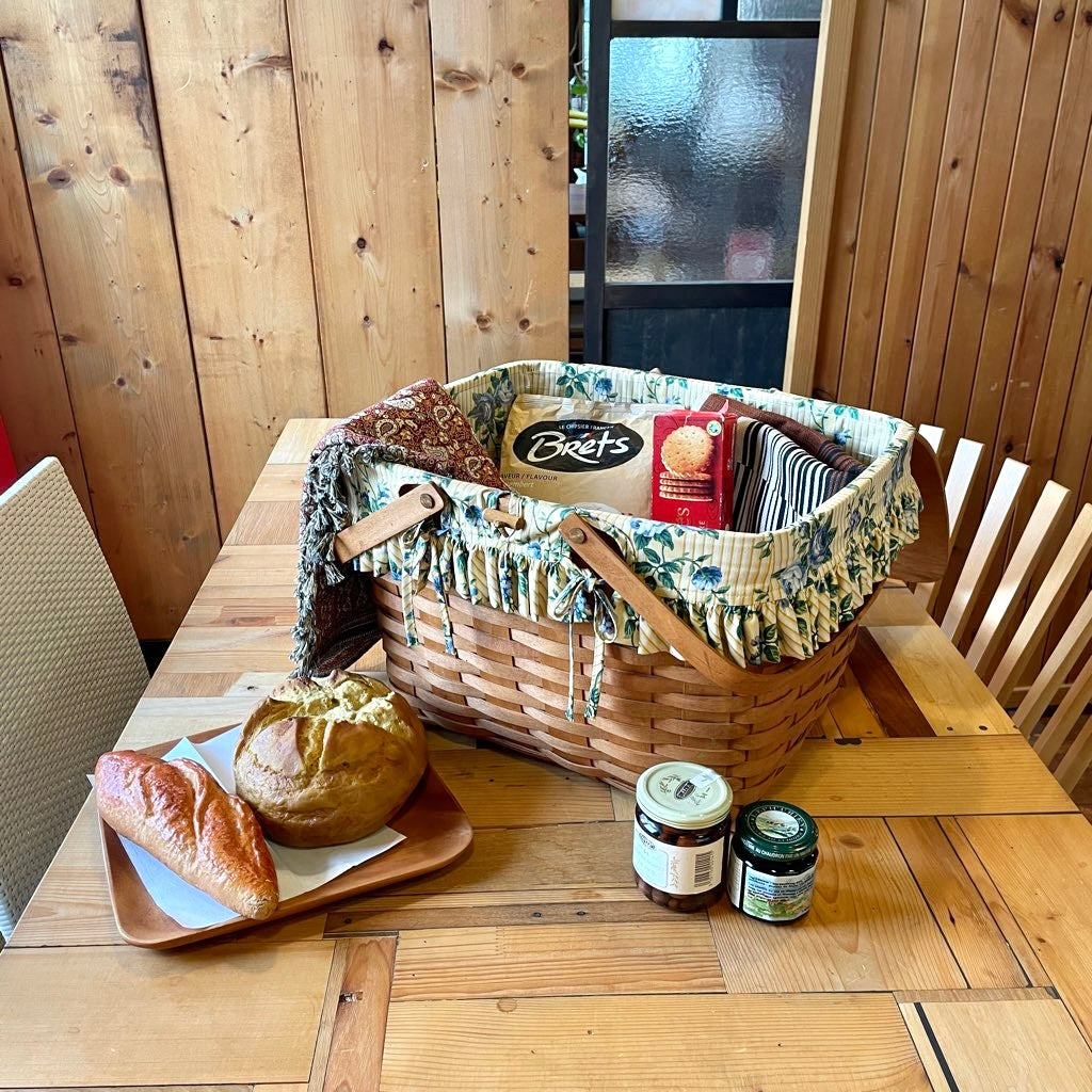 ロンガバーガー/Longaberger バスケット大【4】蓋付きかご カントリー