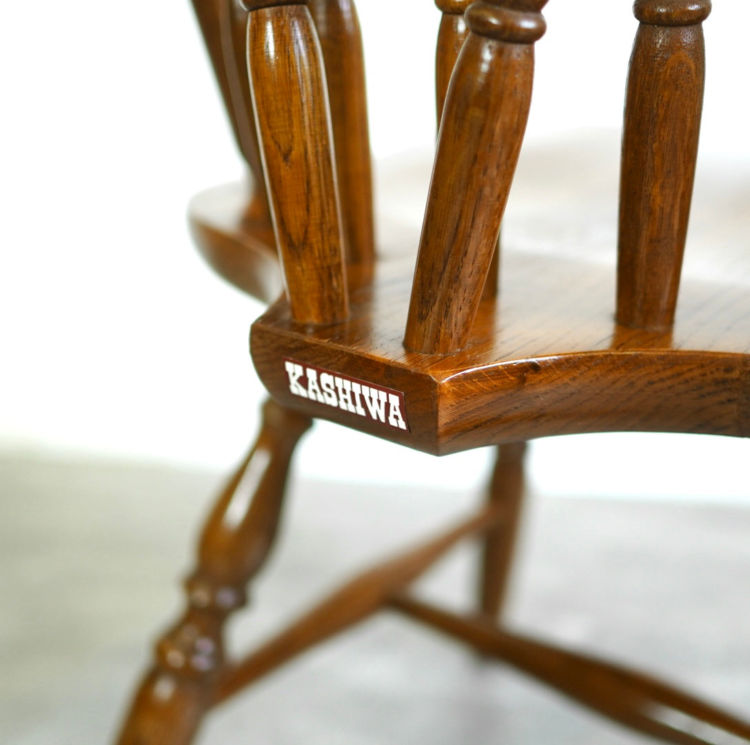 柏木工 フープバックチェア ウィンザーチェア ヴィンテージ 中古 椅子 木