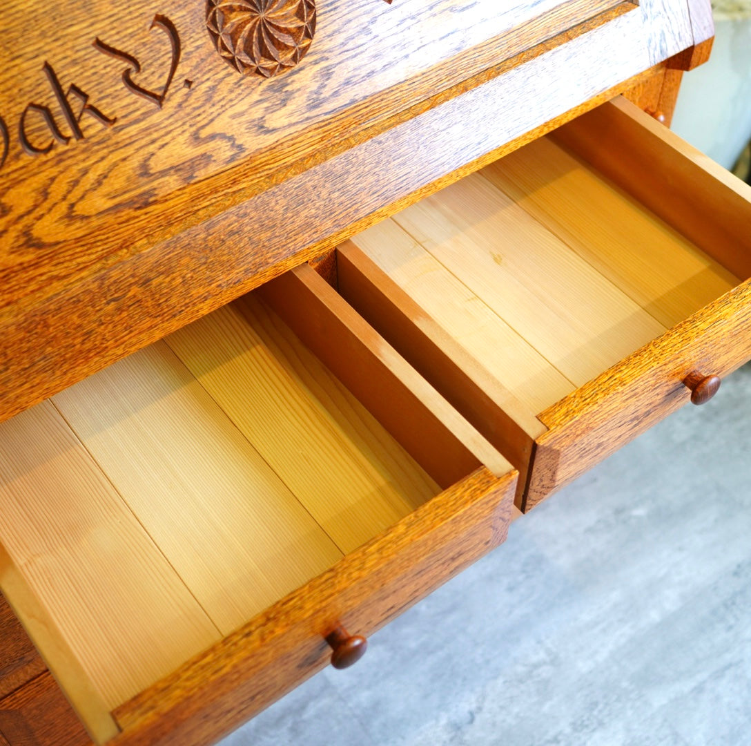 オークヴィレッジ ライティングビューロー 飛騨高山 国産 ナラ材 飛騨