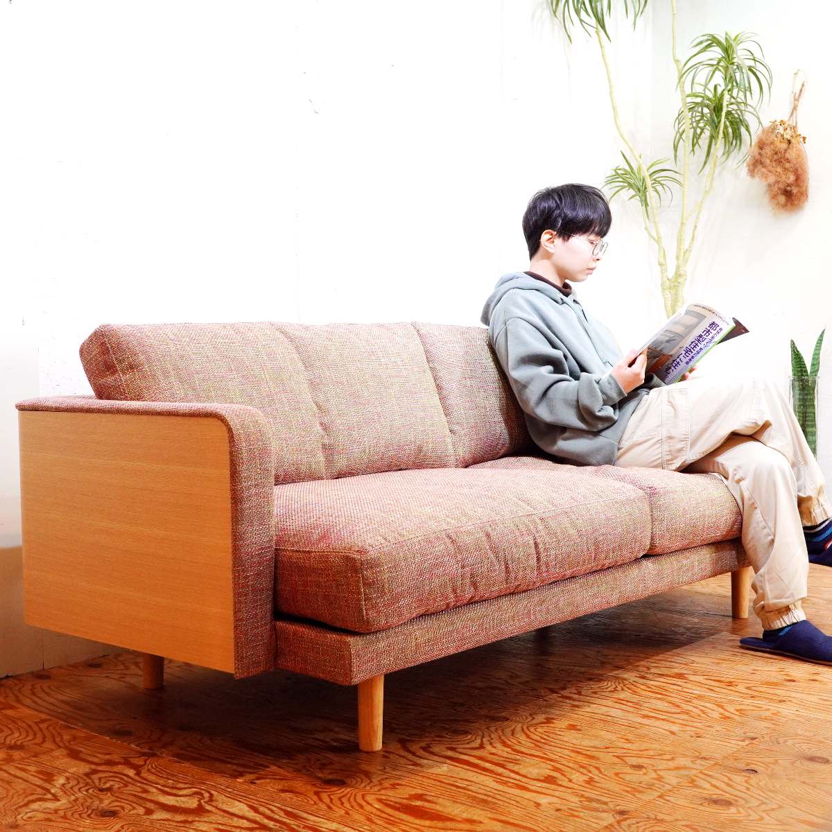 富士ファニチア nagi 3Pソファ L08650S 未使用 アウトレット品 Bランク