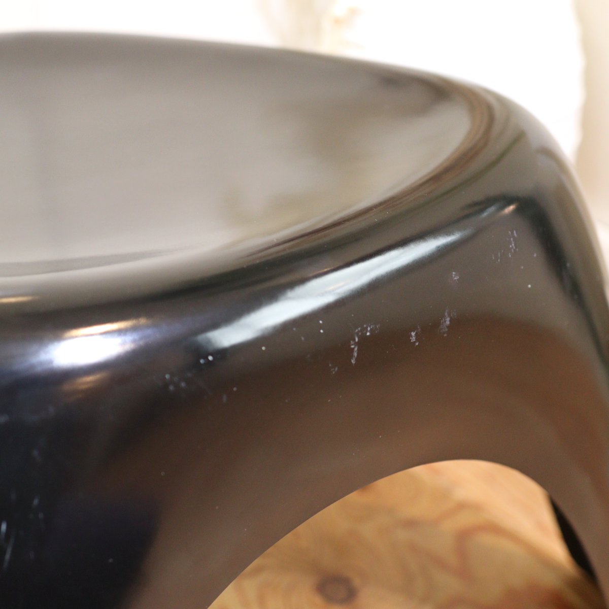 ハビタ / habitat エレファントスツール ブラック 柳宗理 ミッド