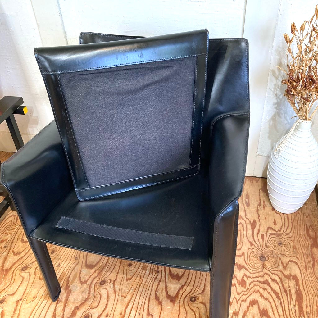 カッシーナ Cassina キャブ CAB ラウンジ アームチェア 414 マリオ