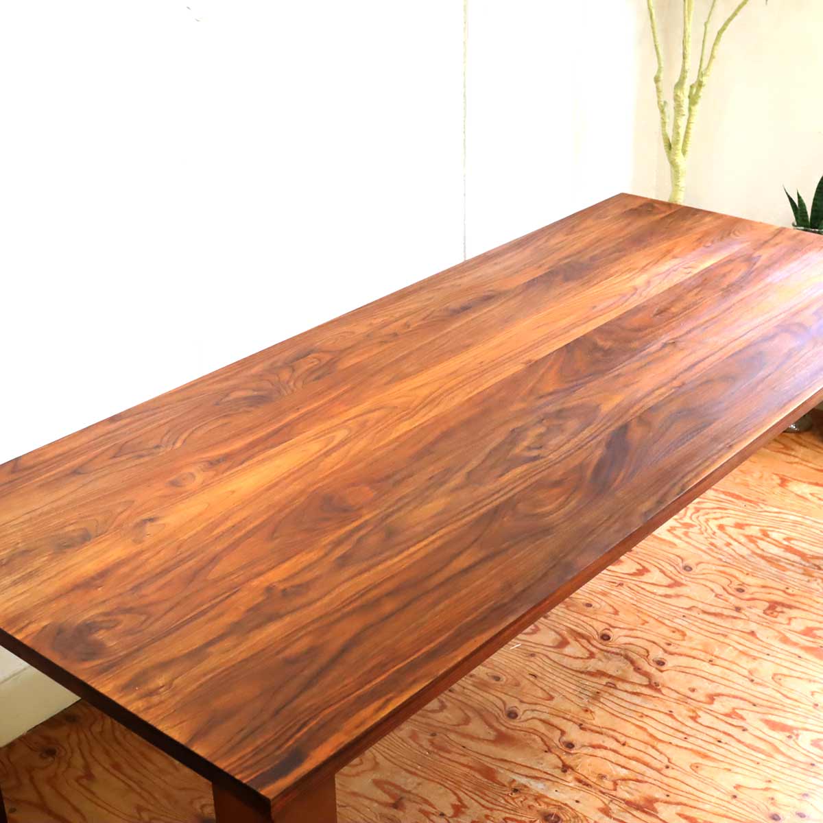 柏木工 / KASHIWA ダイニングテーブル ウォルナット 中古 大きい