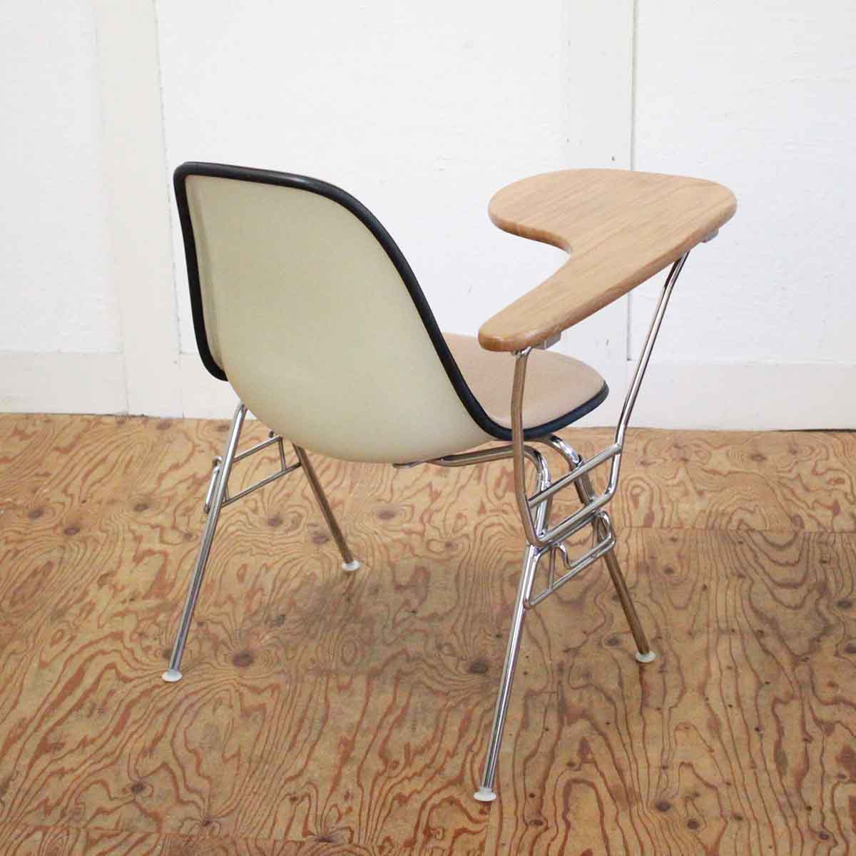 ハーマンミラー サイドシェルチェア 3rd テーブル付き ヴィンテージ