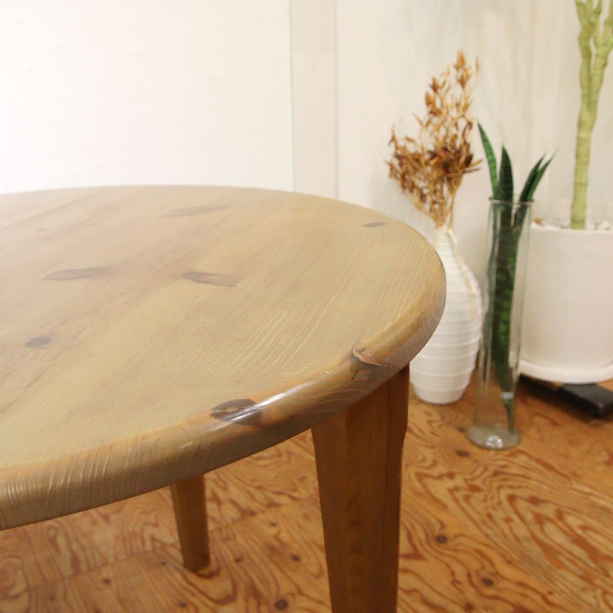 レトロ】コスガ ラウンドダイニングテーブル 丸テーブル コスガ