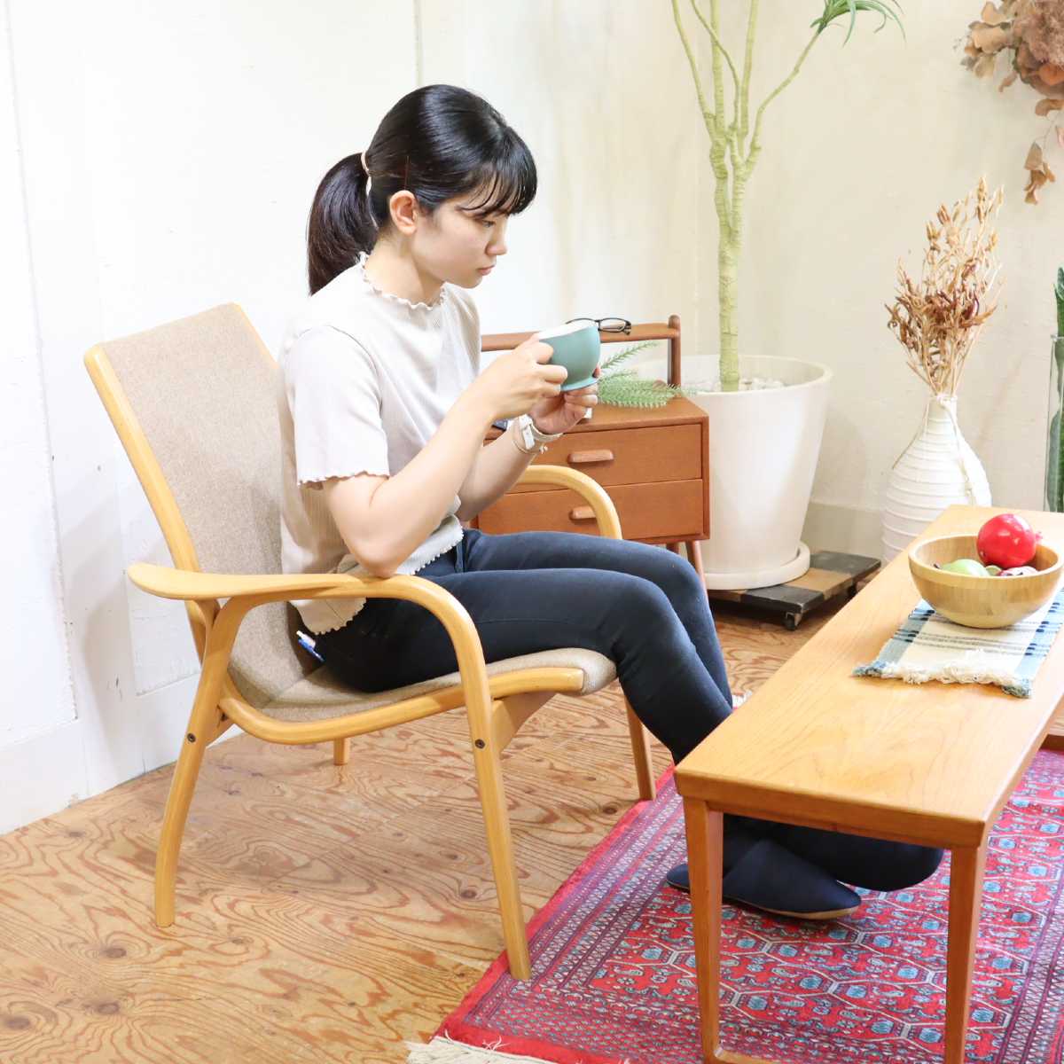 スウェデッセ / SWEDESE ラミネッテチェア アームチェア イングヴェ