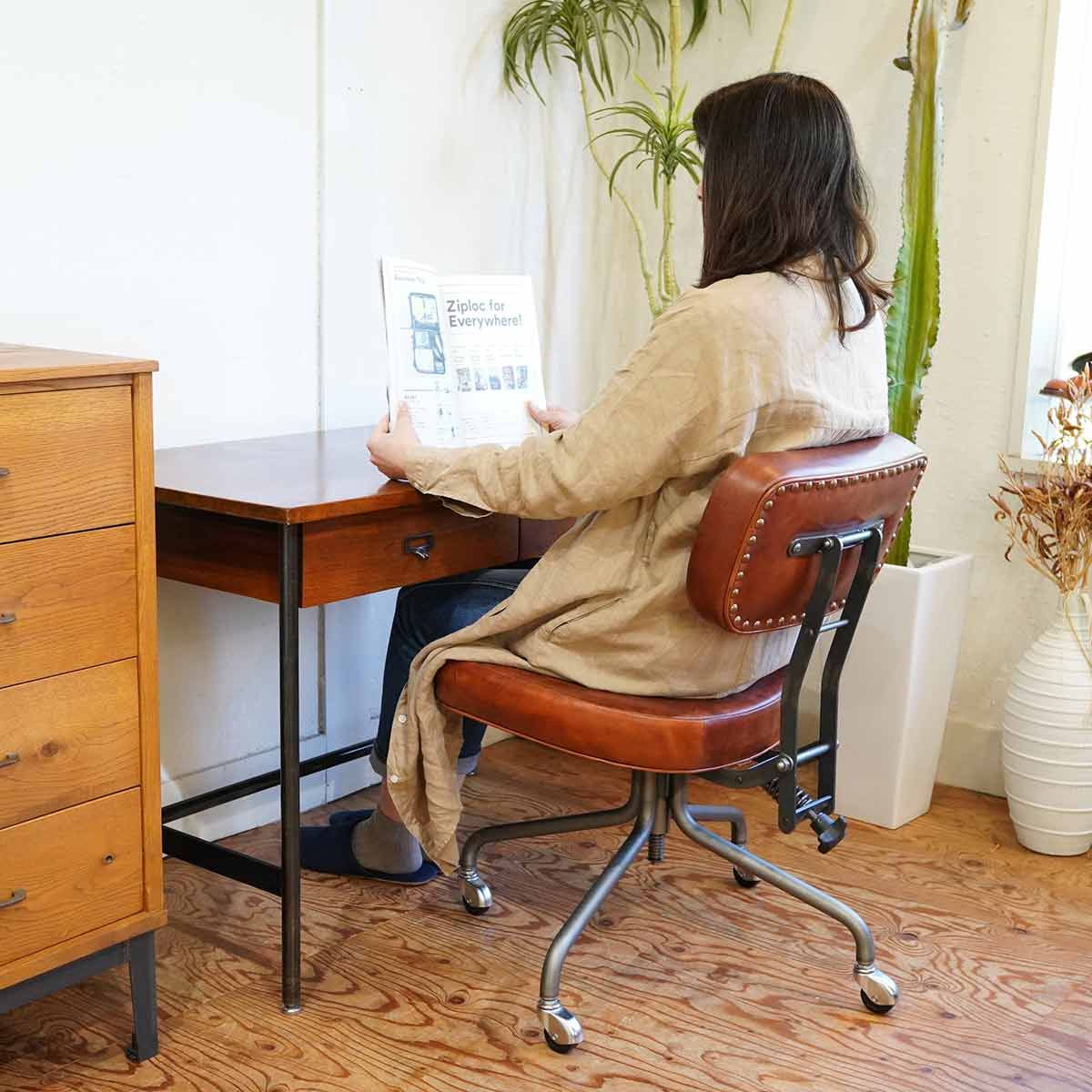 クラッシュゲート / CRASH GATE ラン デスク ビンテージ調 机 在宅