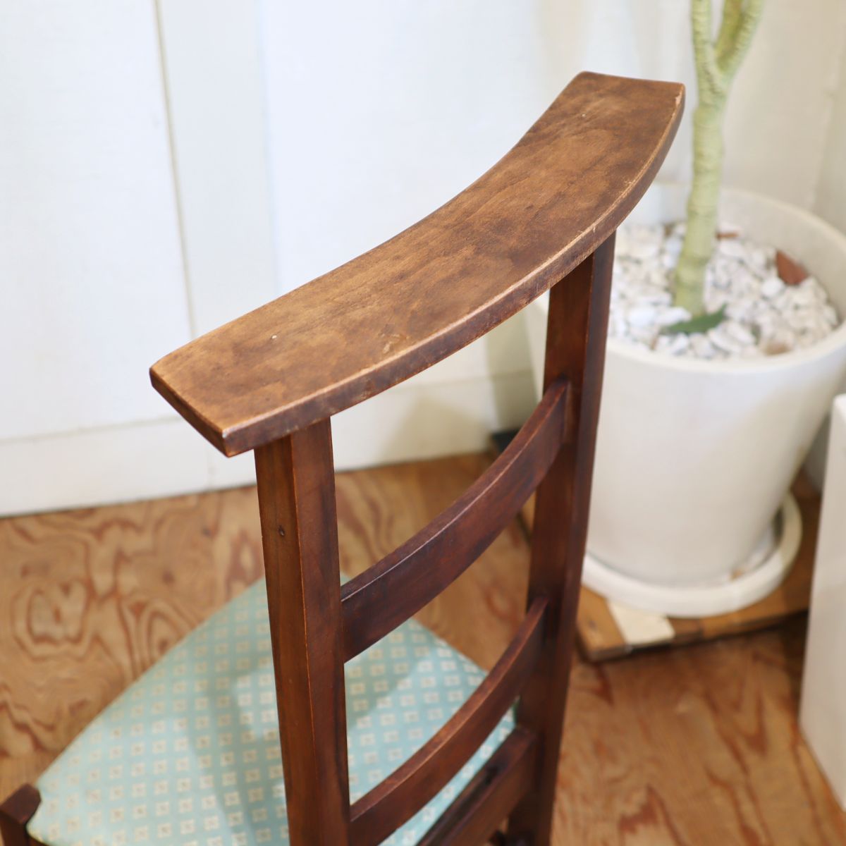 チャーチチェア ハイバック チャペル 教会 木製 椅子 英国アンティーク