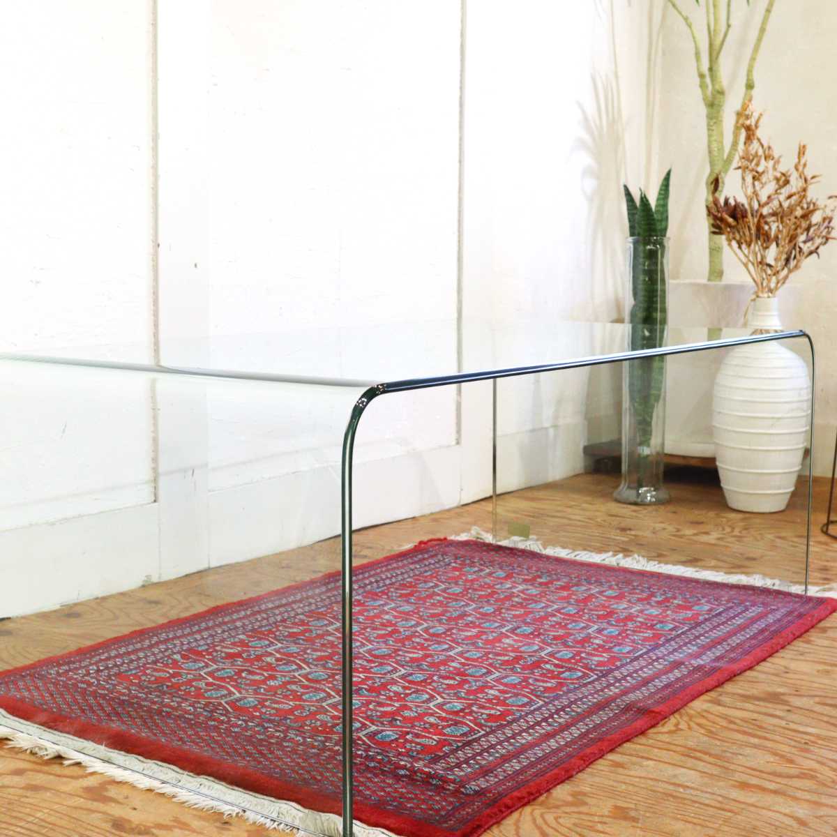 コンチネンタルファニチャー サターン ガラステーブル IDC大塚家具取扱