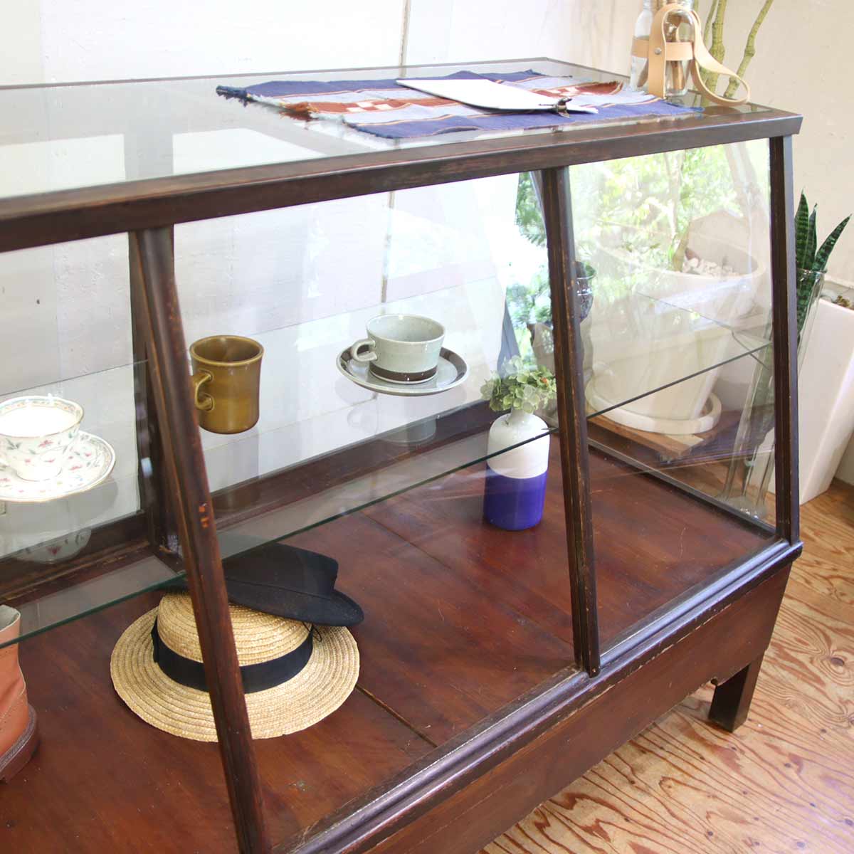 ガラスショーケース パンケース 陳列棚 ディスプレイケース