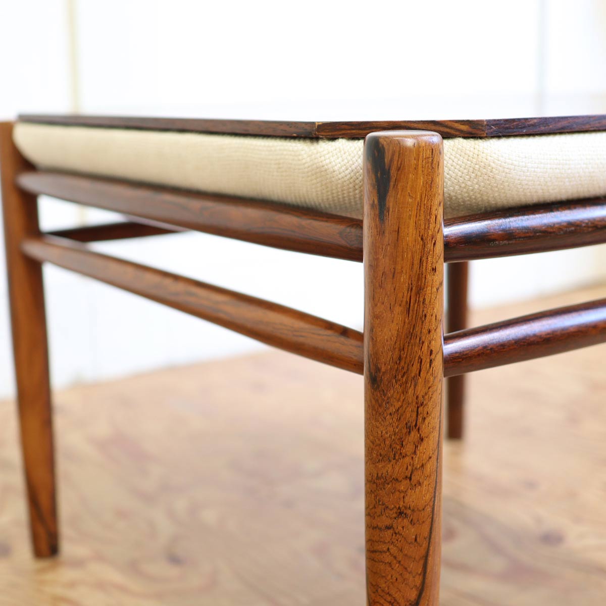 サイドテーブル スツール オットマン ローズウッド デンマーク 北欧