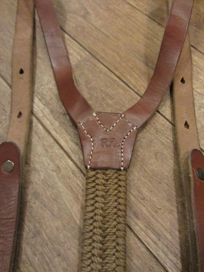 RRL等の通販サイト【RHYTHM】RRL(ダブルアールエル) LEATHER SUSPENDER