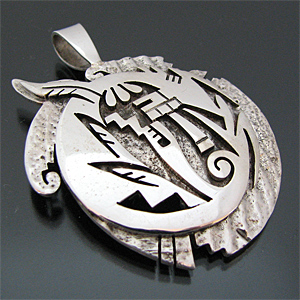 ホピ族 Trinidad Lucas/トリニダッド・ルカス ロングヘアーカチナ トゥ